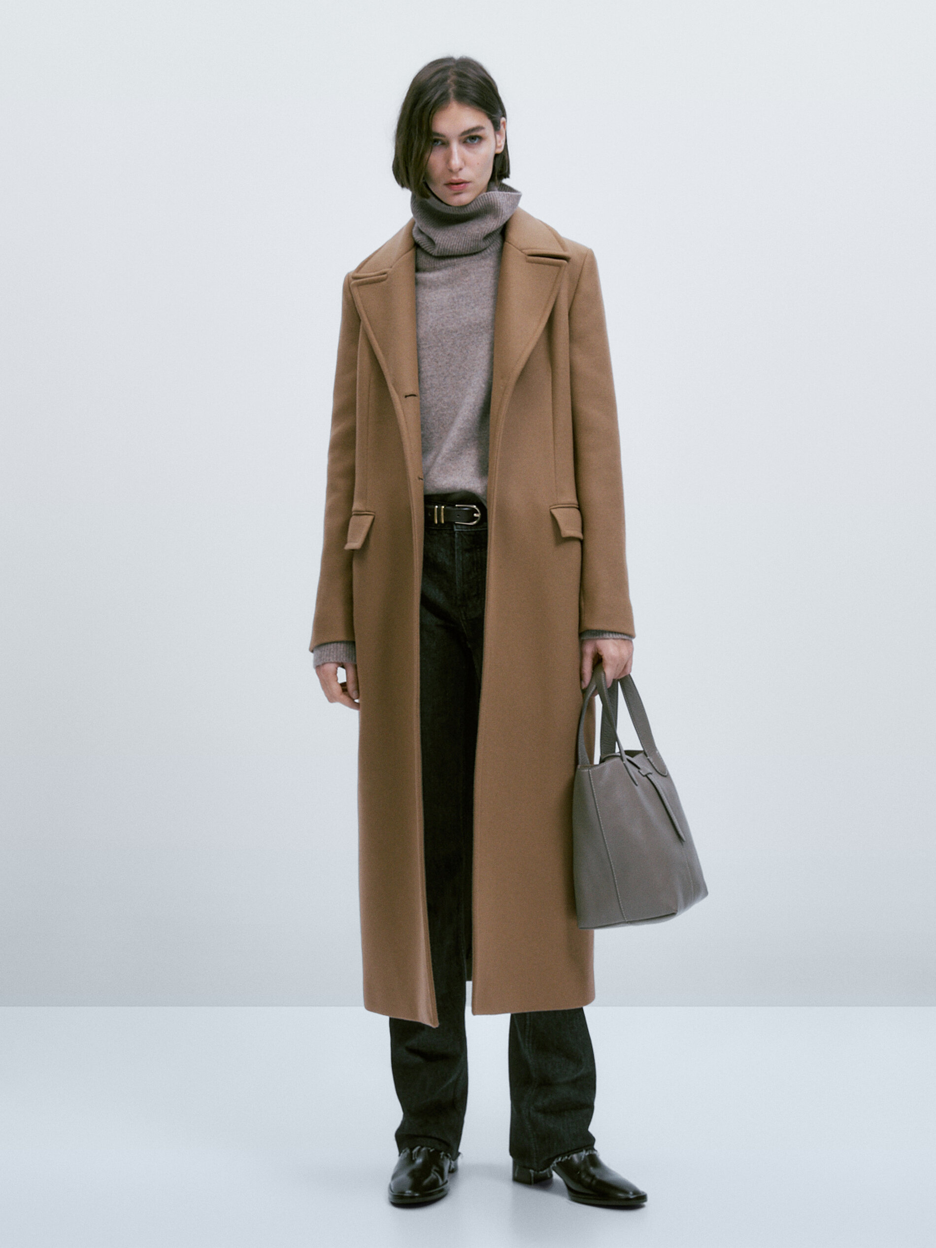 Wool blend coats sale