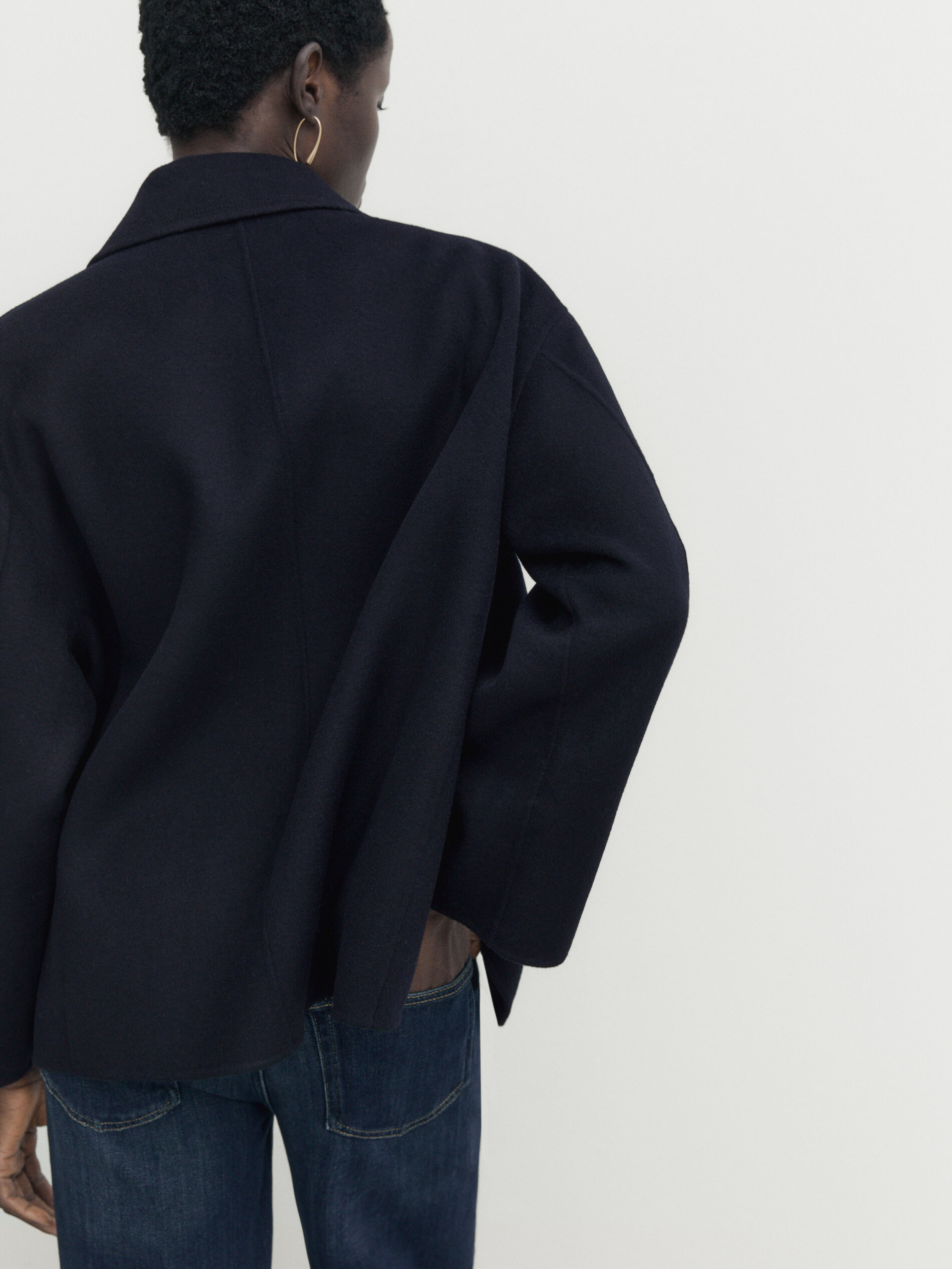 Massimo dutti wool best sale jacket
