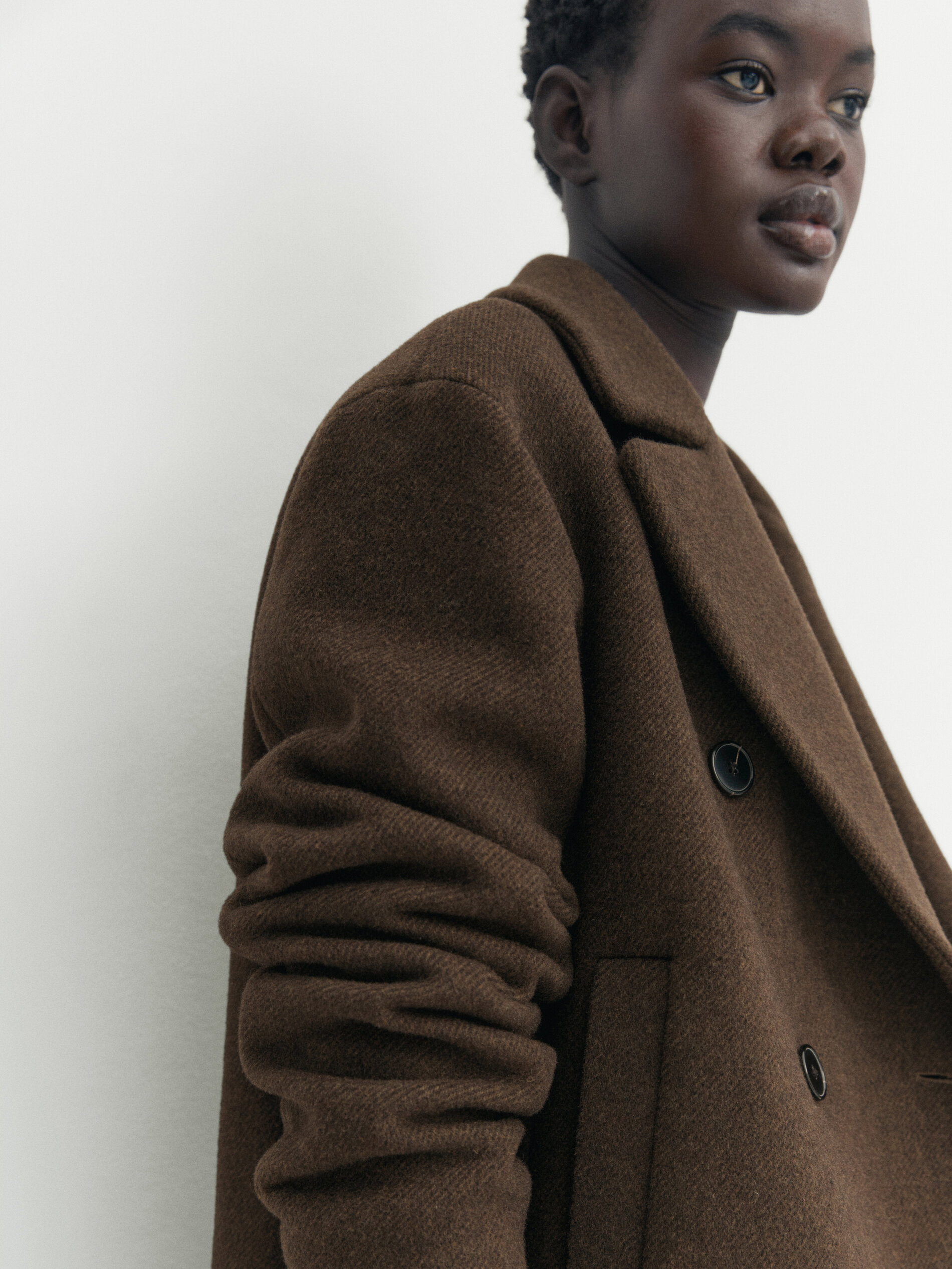 Twill peacoat discount