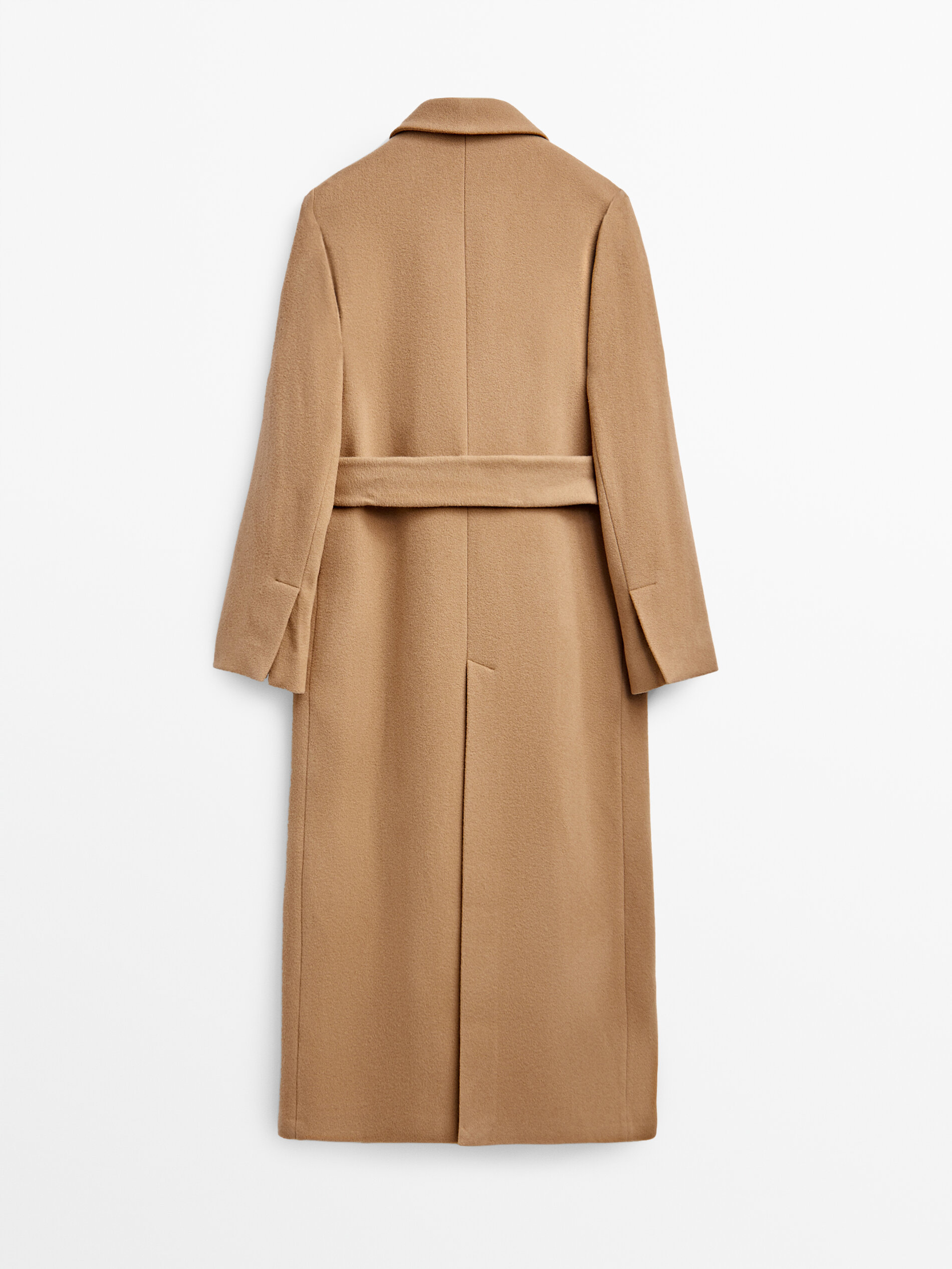 Camel coat hotsell massimo dutti