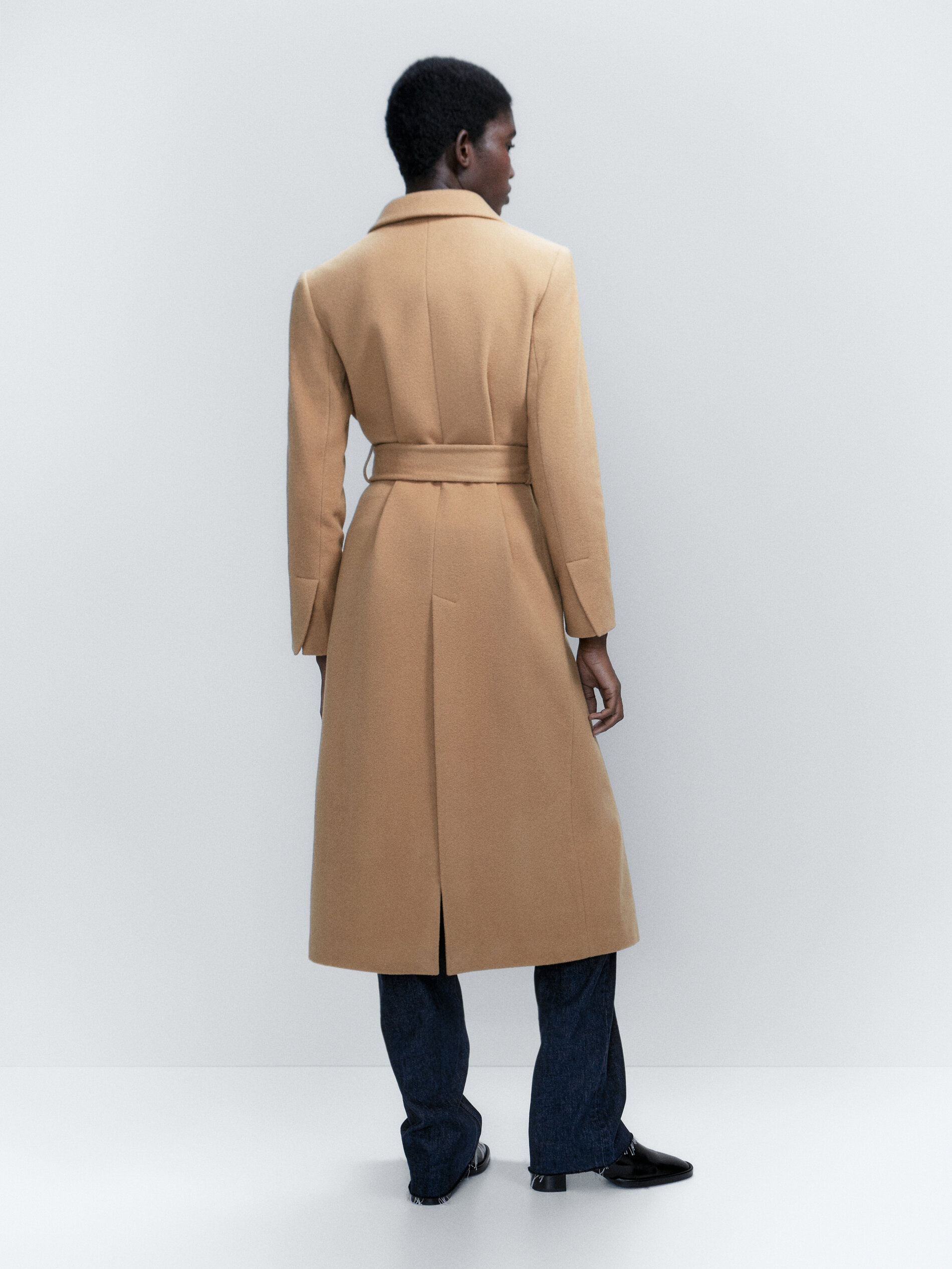 Camel sale robe coat
