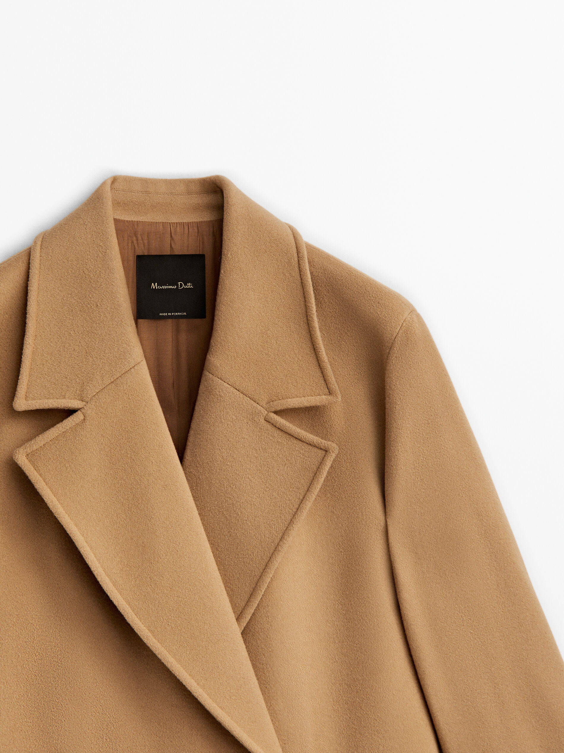 Zara ladies sale camel coat