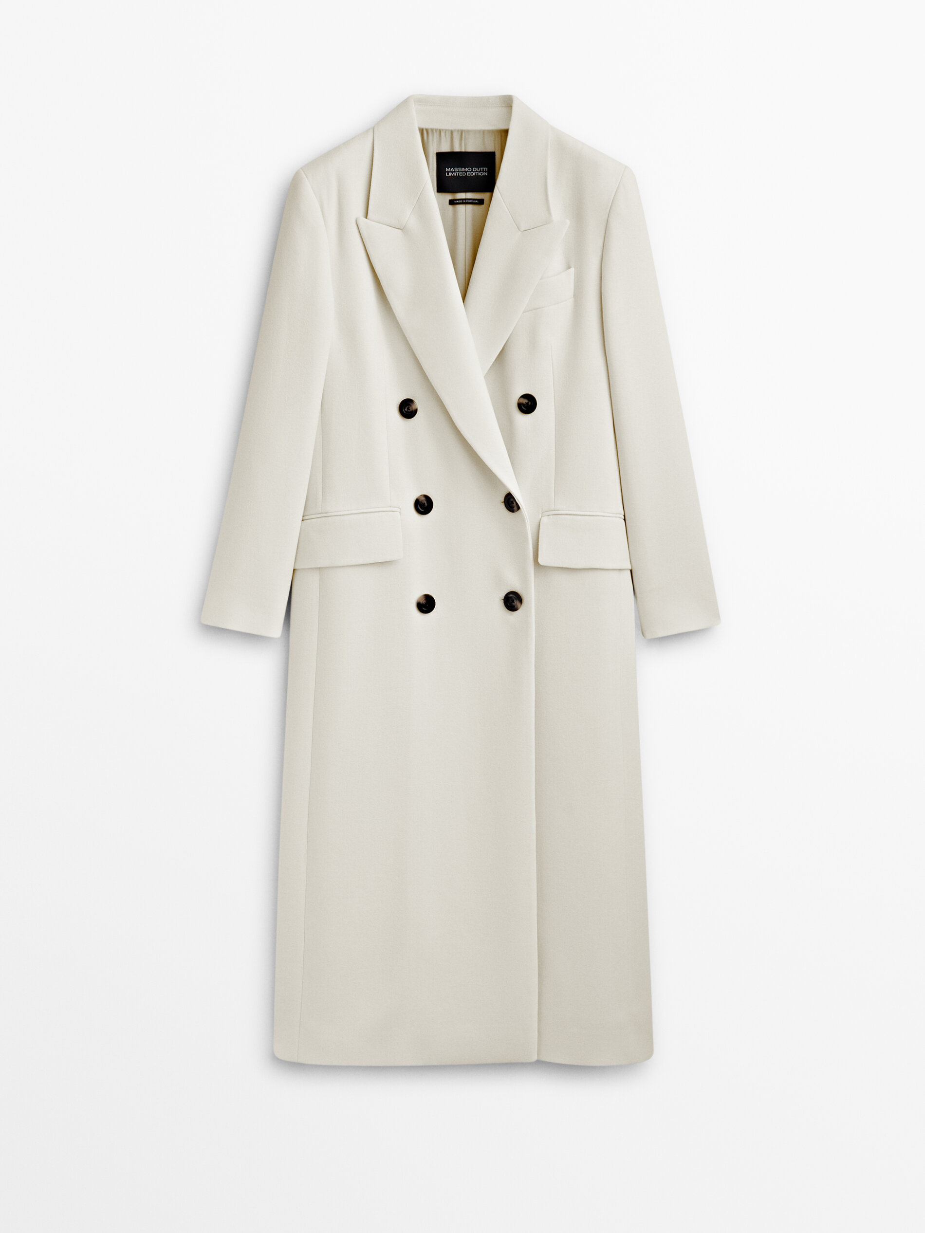 Long double breasted coat Limited Edition