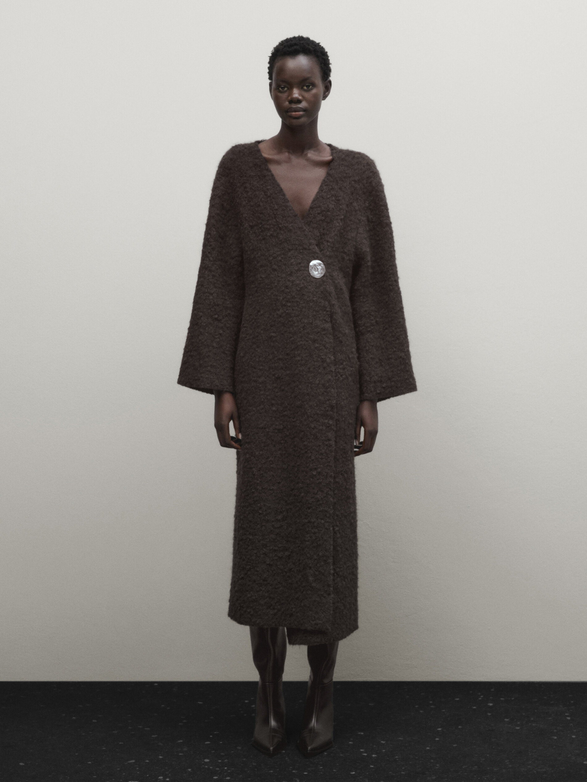 Manteau long massimo new arrivals dutti