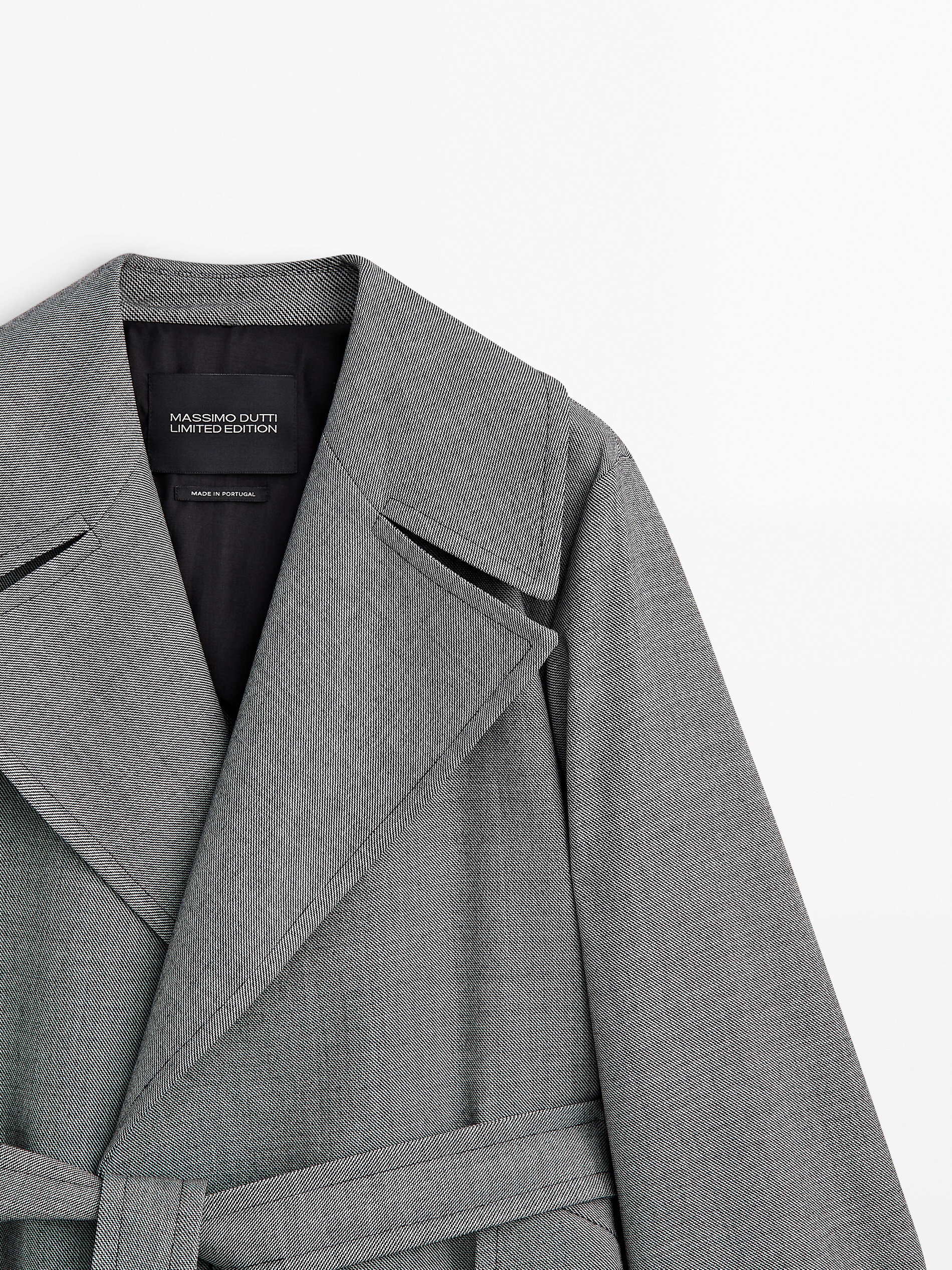 Massimo dutti on sale grey coat