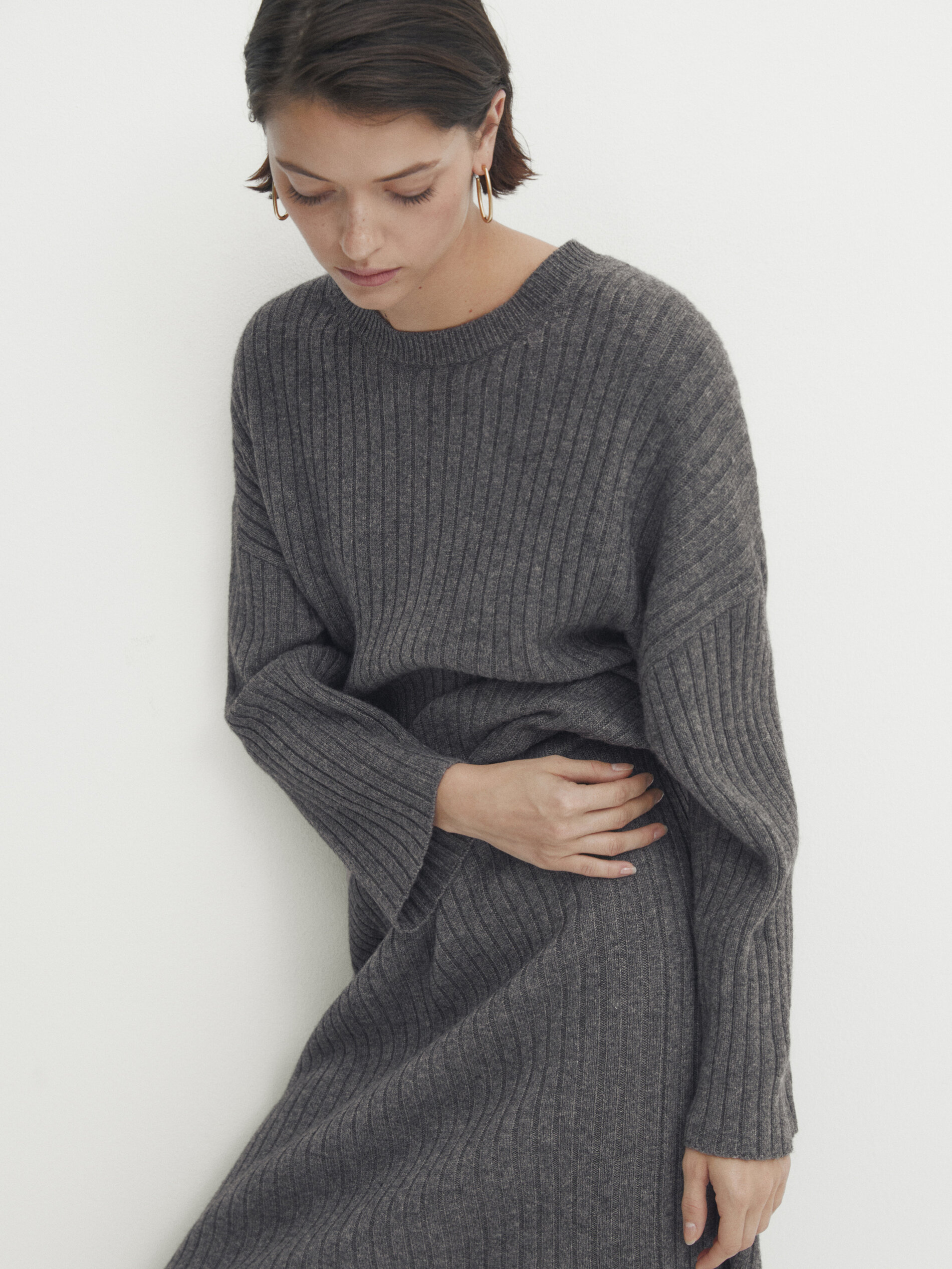 Massimo dutti sweater dress hot sale