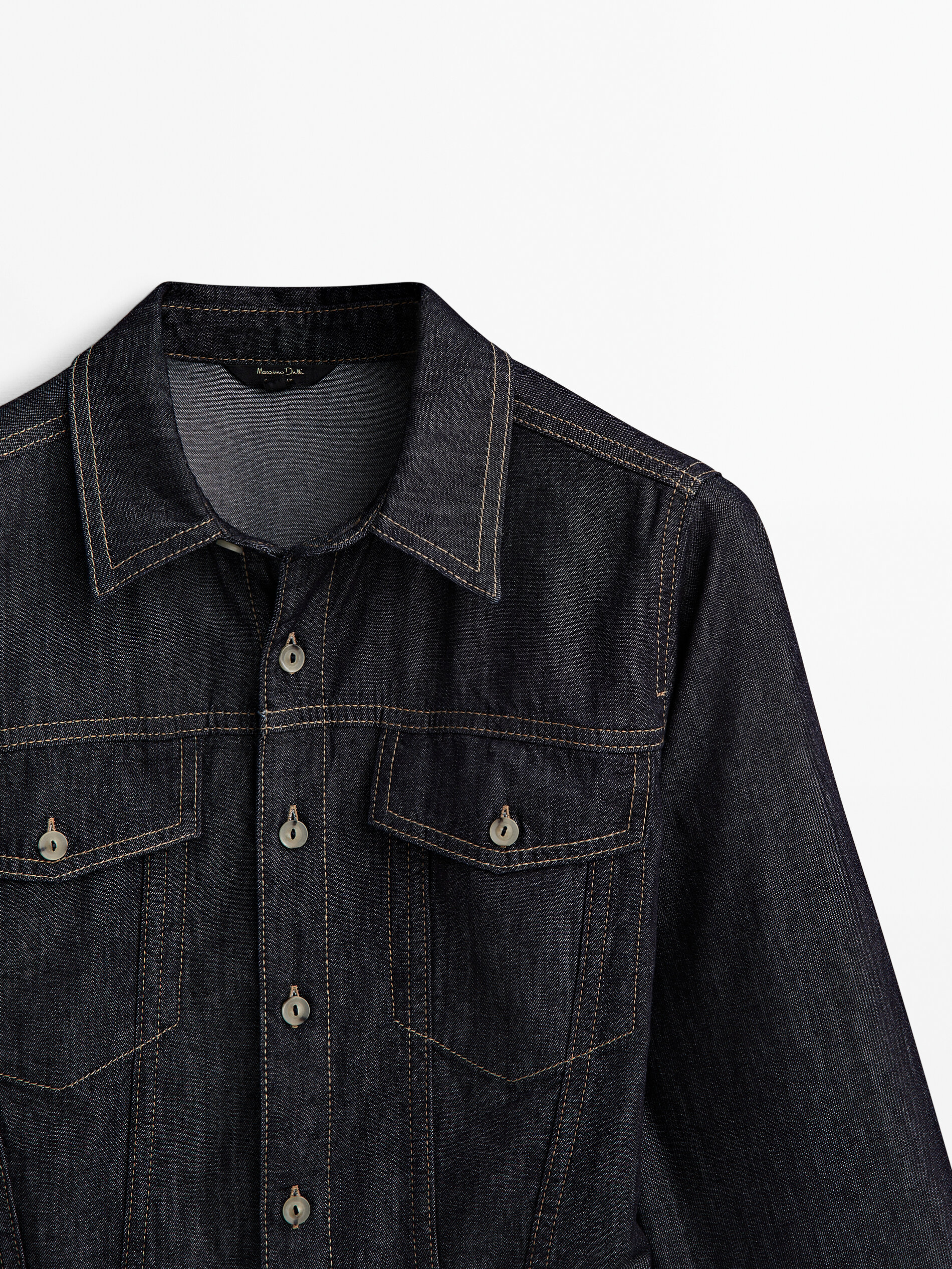 Denim jacket 2024 massimo dutti