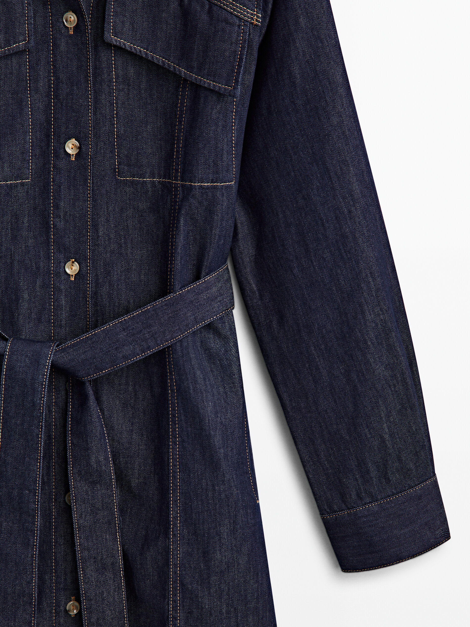 Massimo dutti deals denim dress