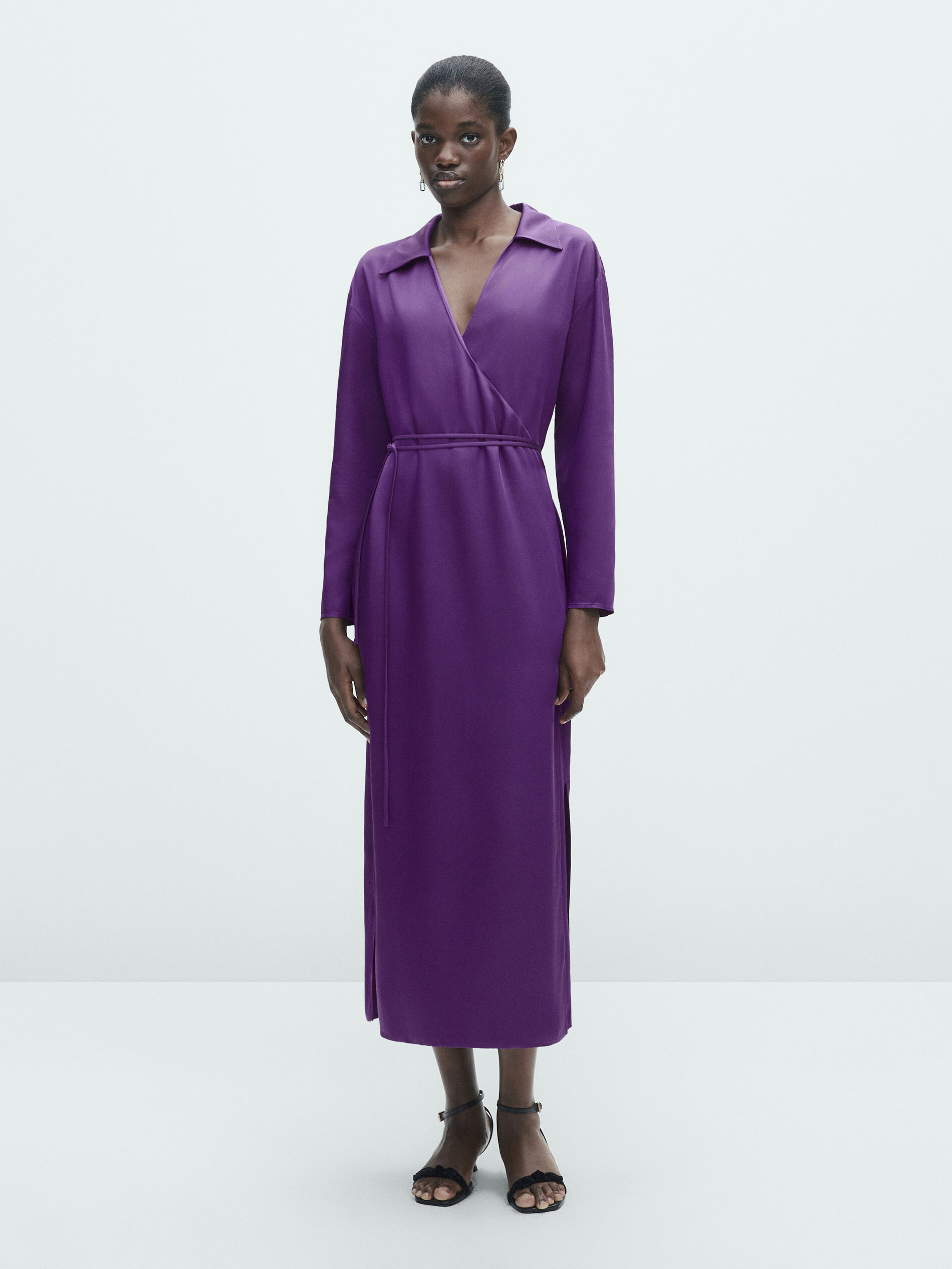 Chemise satinée outlet