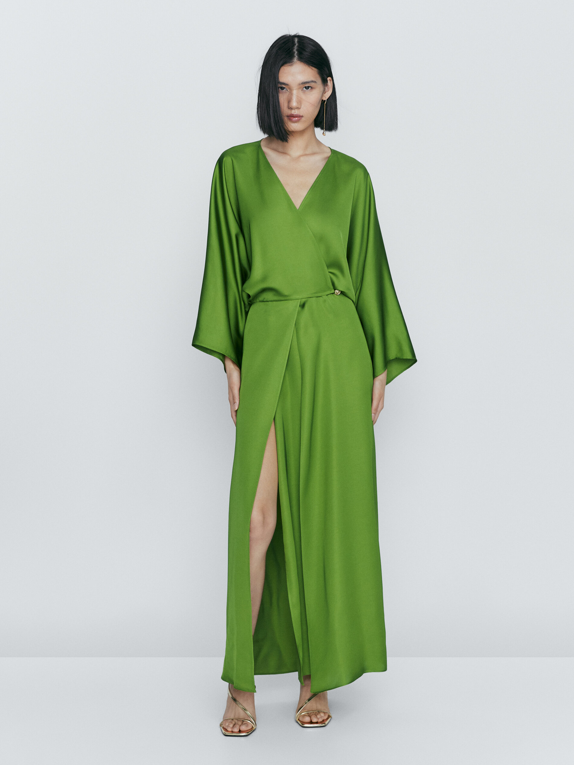 Massimo dutti kimono dress hotsell