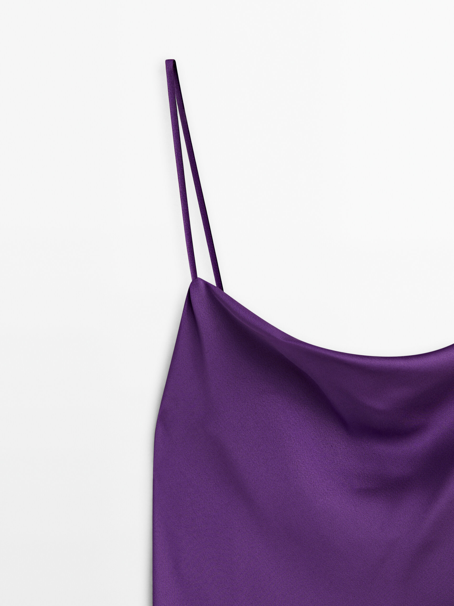 Vestido lencero outlet massimo dutti