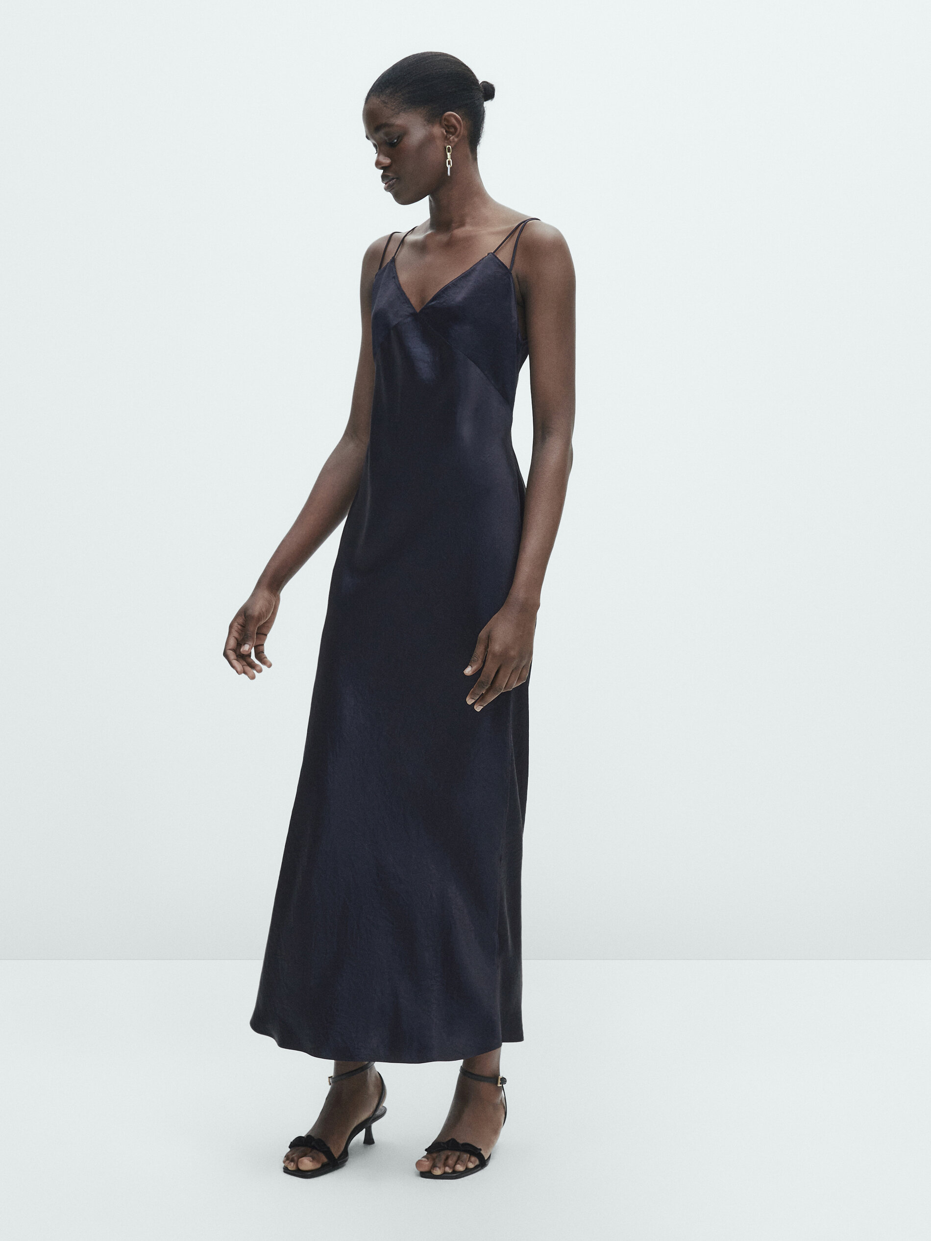 Massimo dutti silk deals dress
