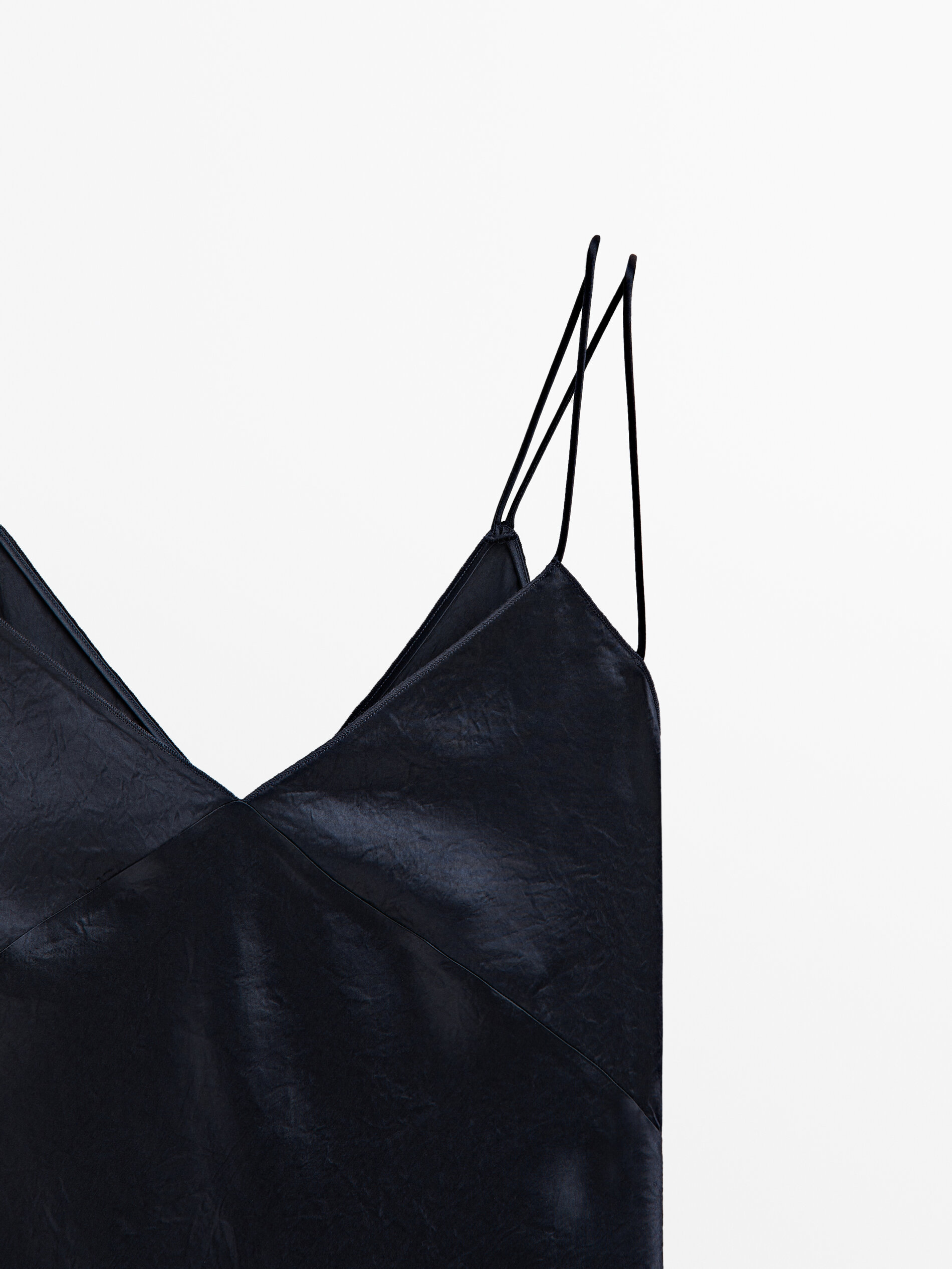 Long cami slip sales dress