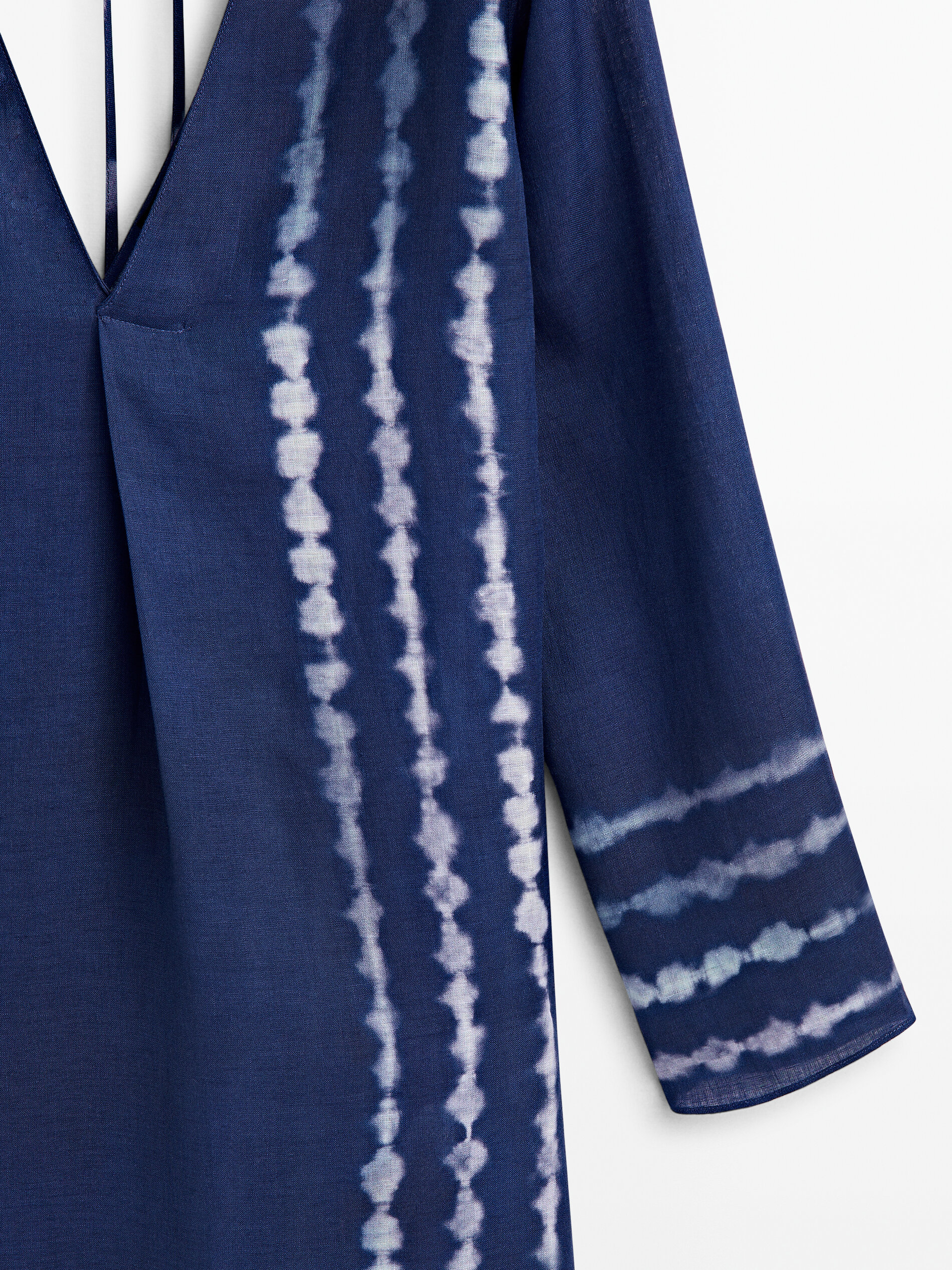 Massimo dutti tie dye dress hotsell