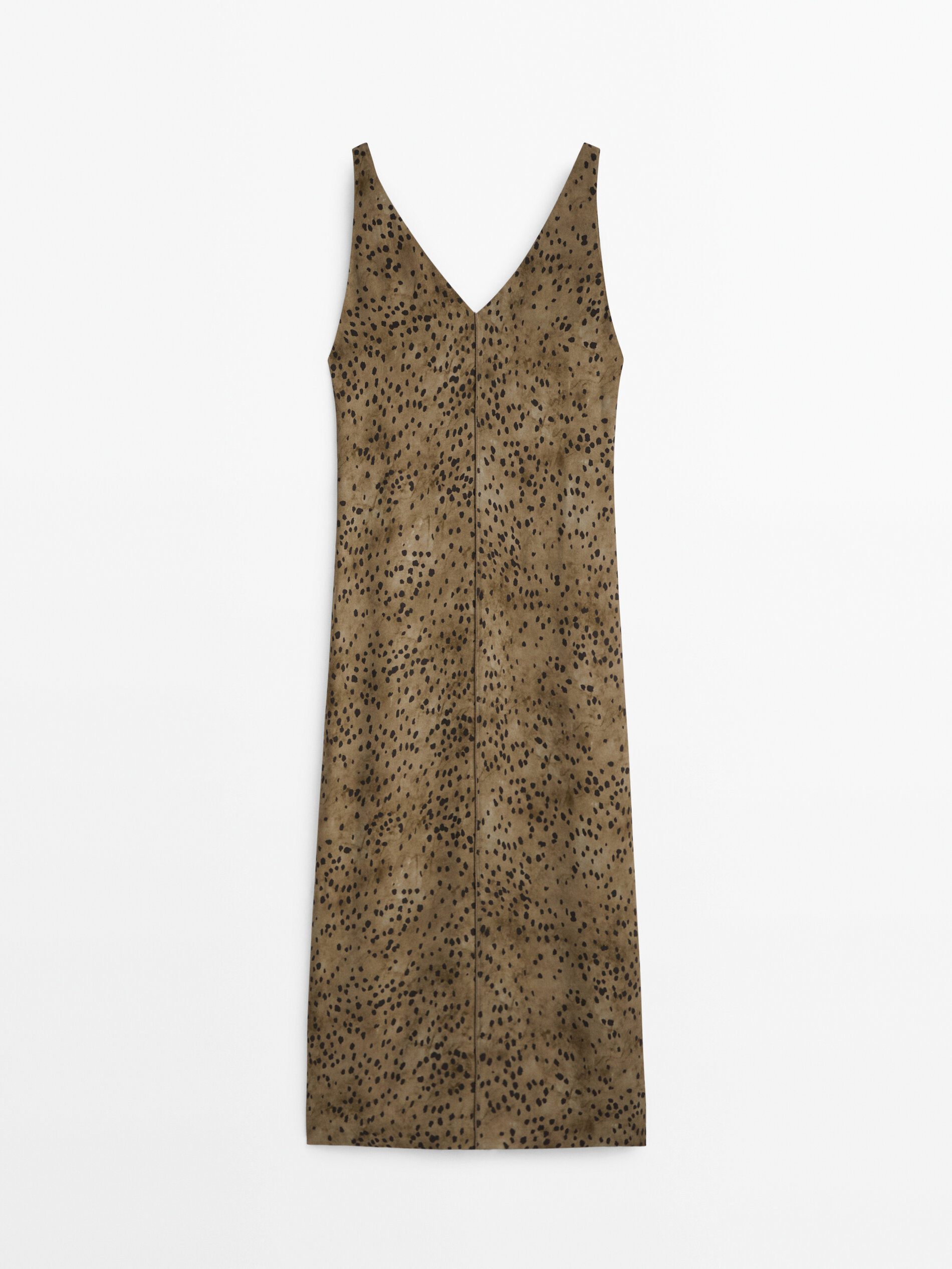 Massimo dutti green dress top