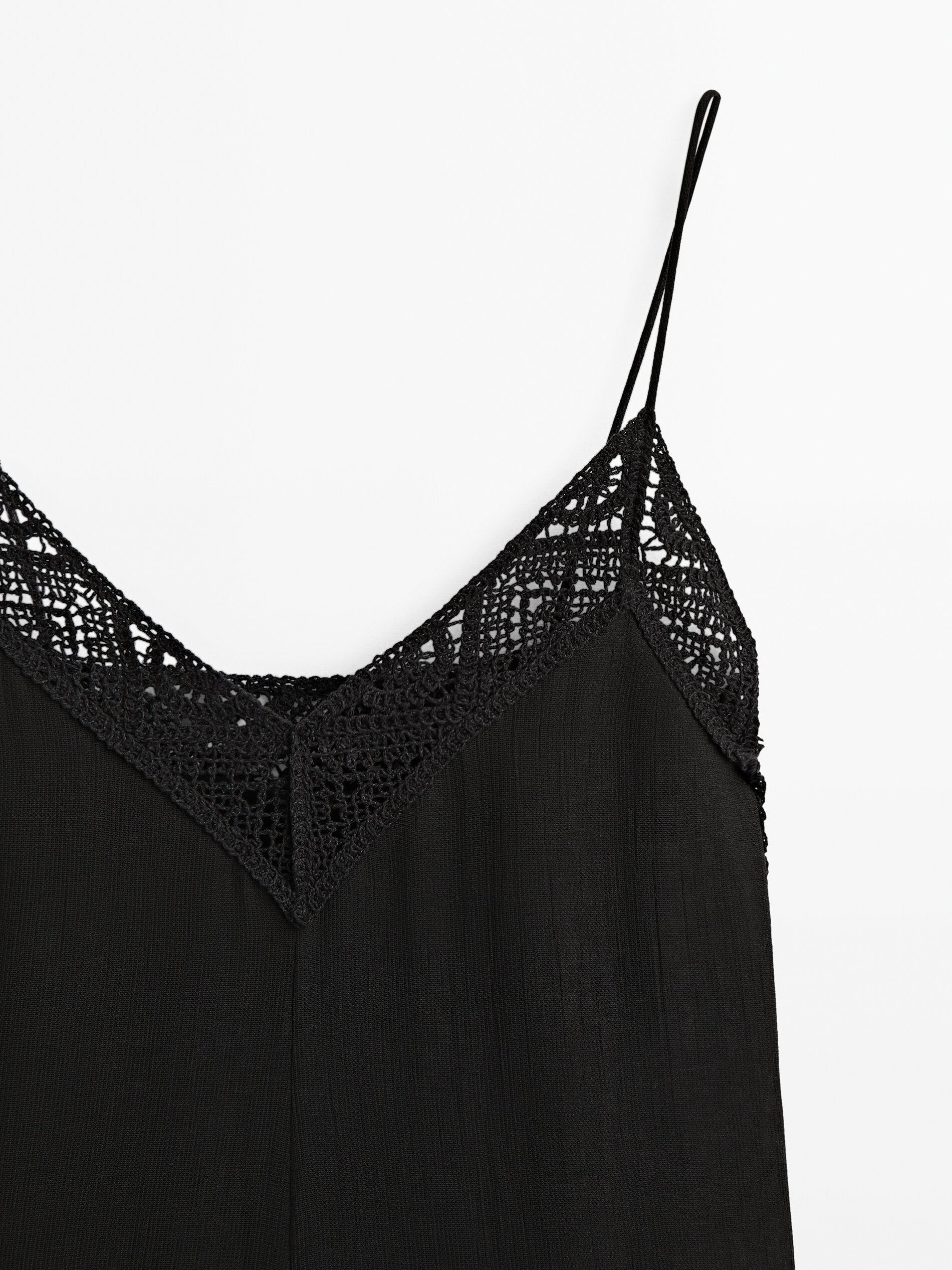 Vestido lencero hotsell massimo dutti