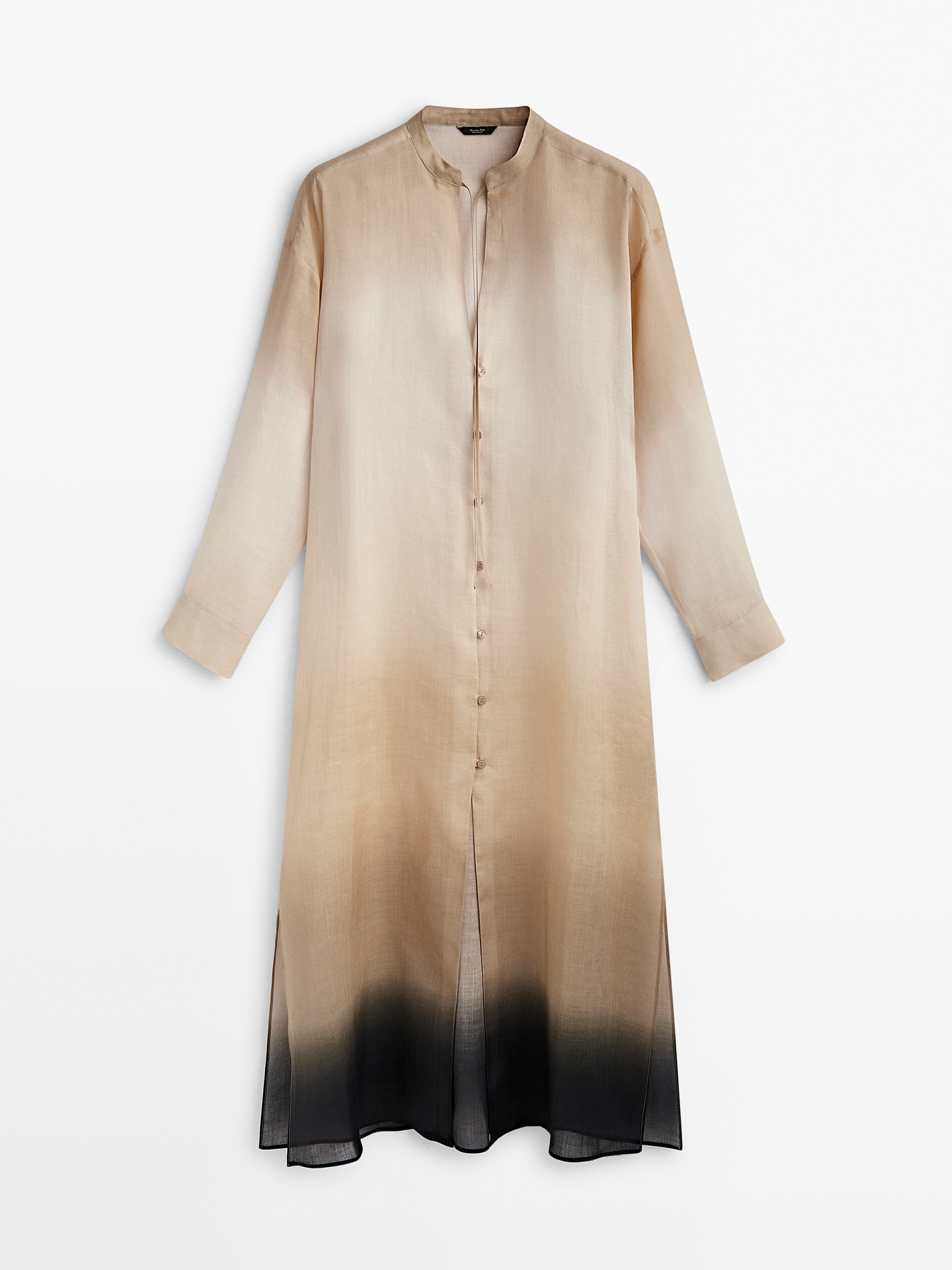 Cream new arrivals tunic dress