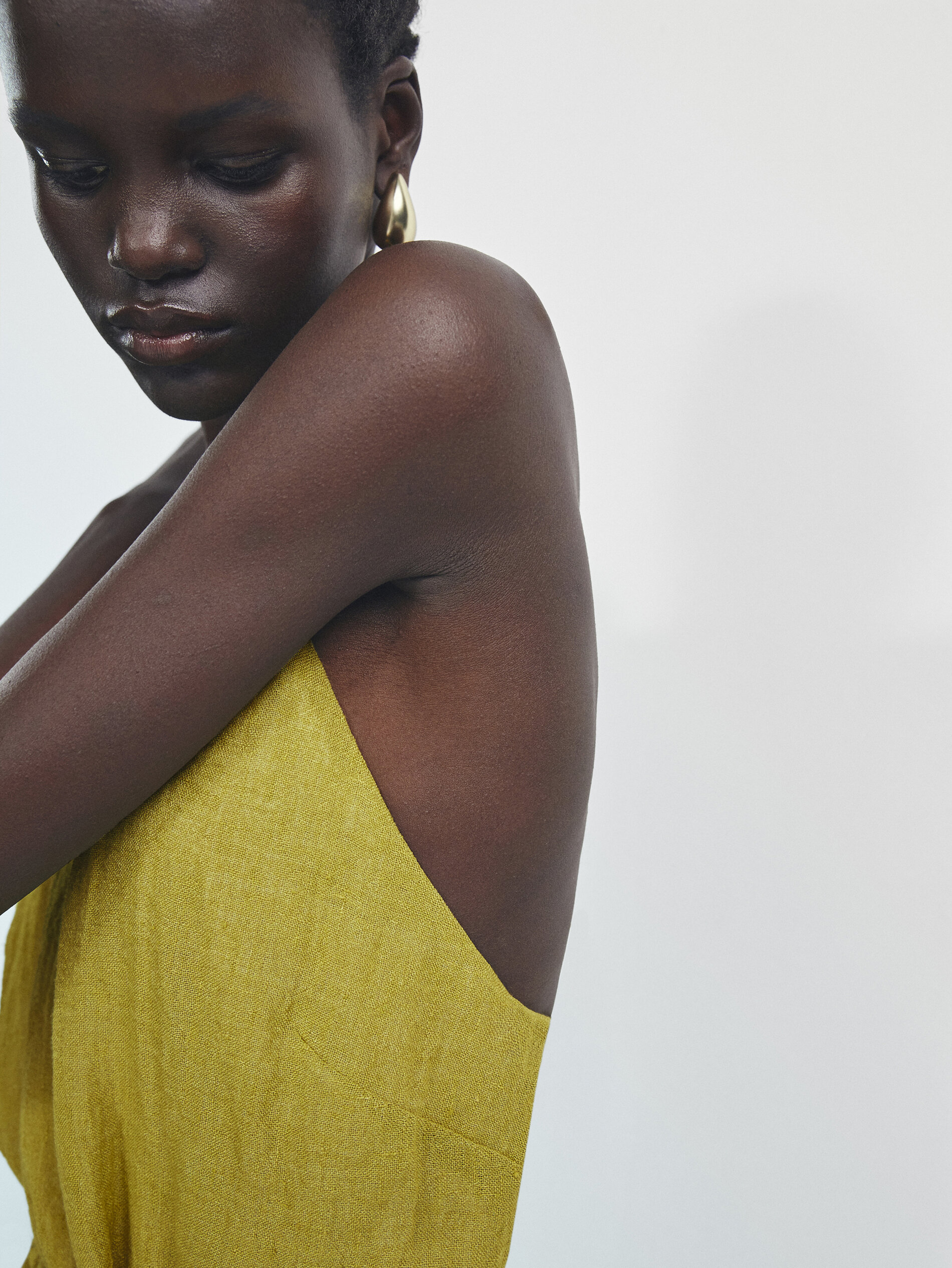 Massimo dutti deals yellow dress