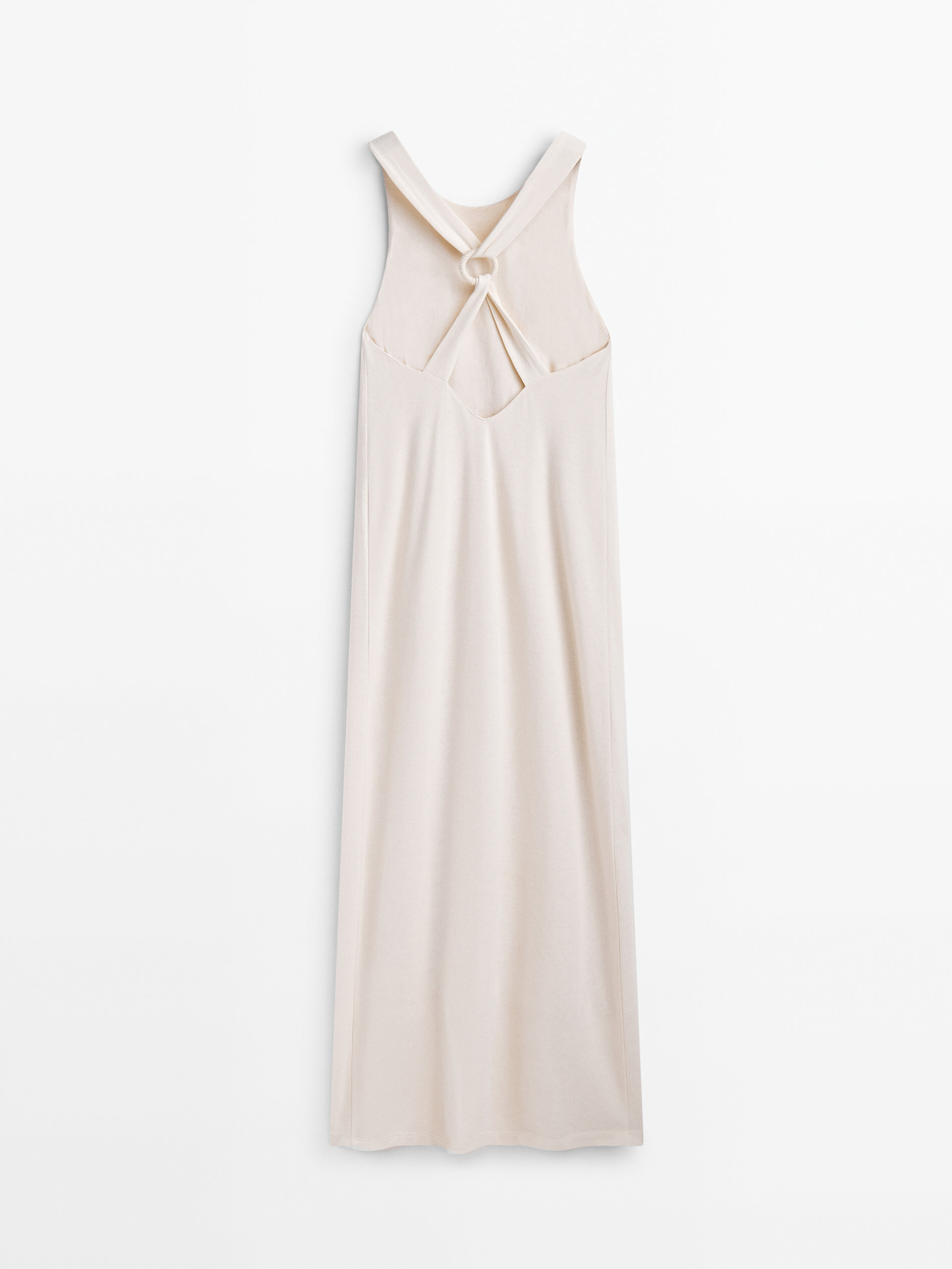 Massimo dutti robe best sale blanche