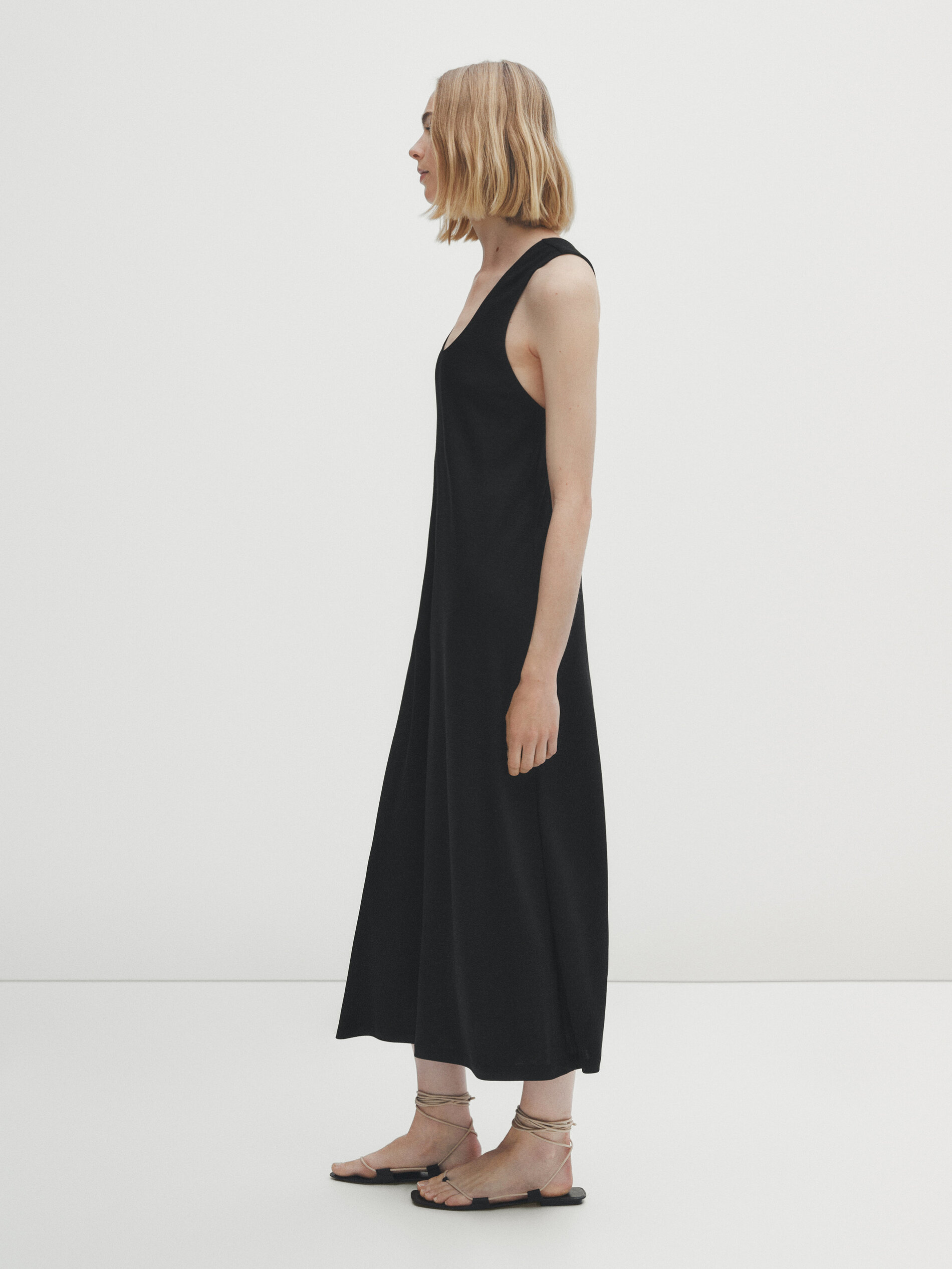 Robe noire deals massimo dutti