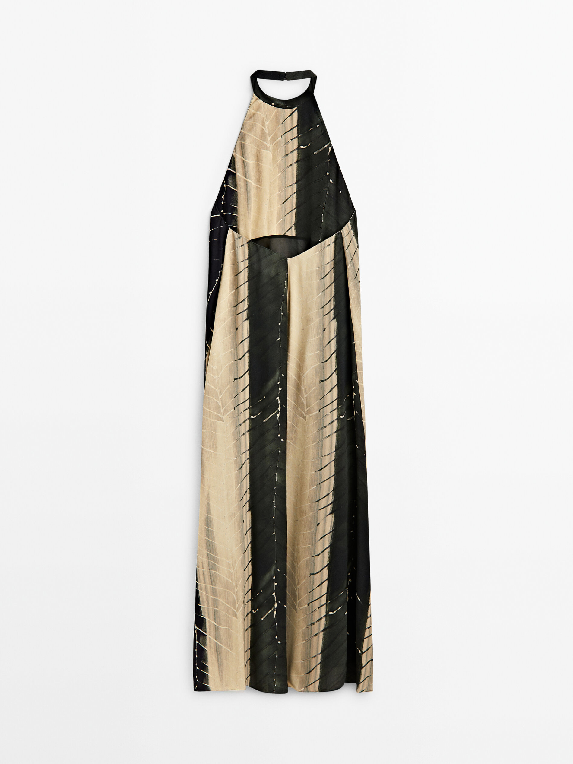 Vestido estampado massimo dutti deals