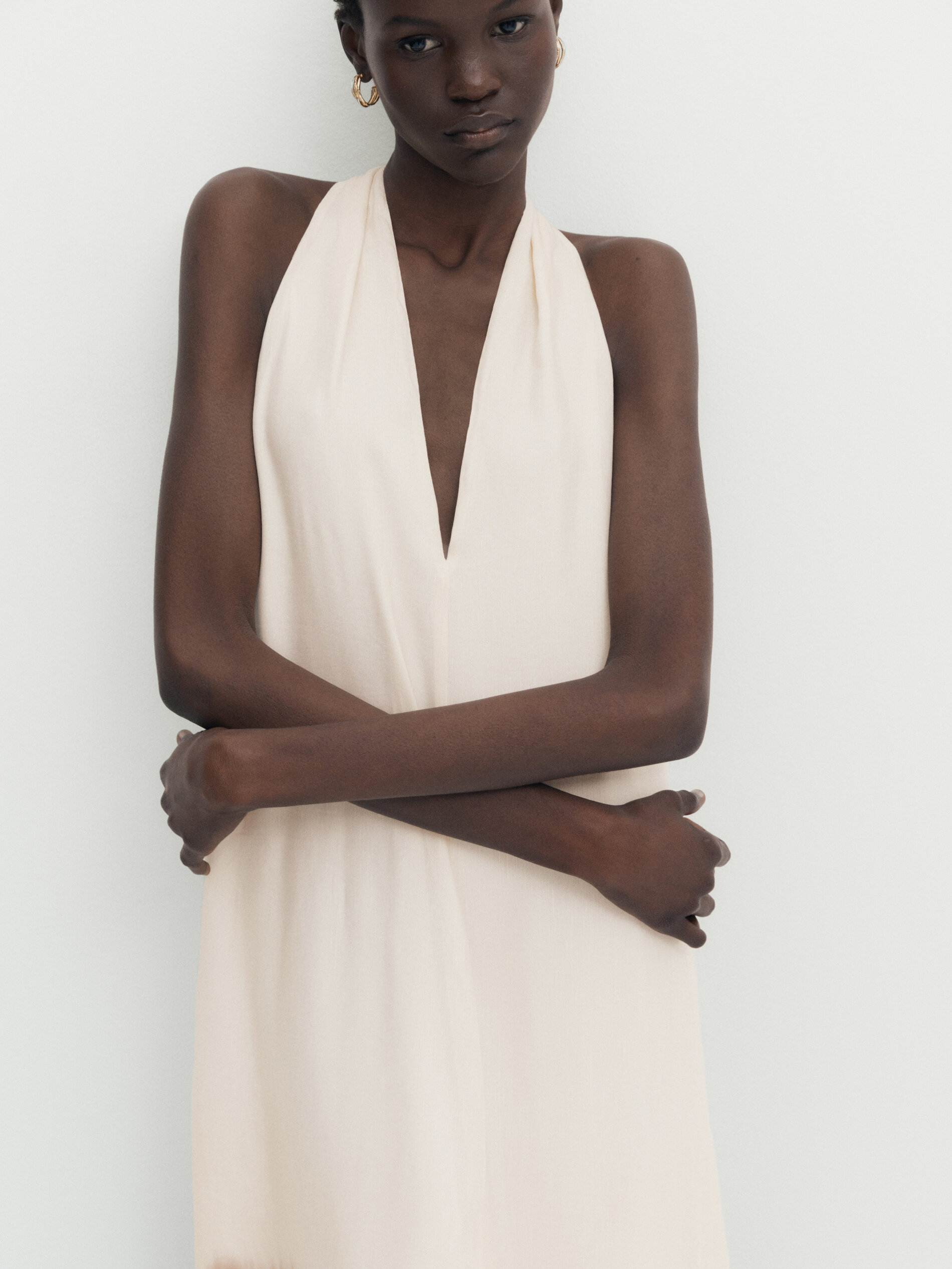 Vestido tie dye deals massimo dutti