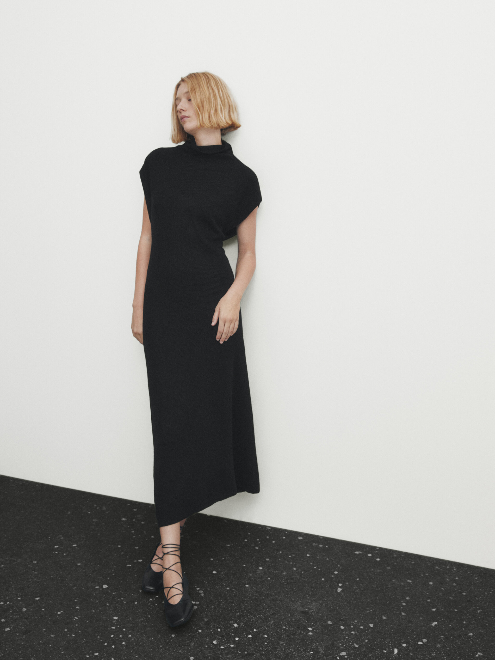 Robe noire deals massimo dutti