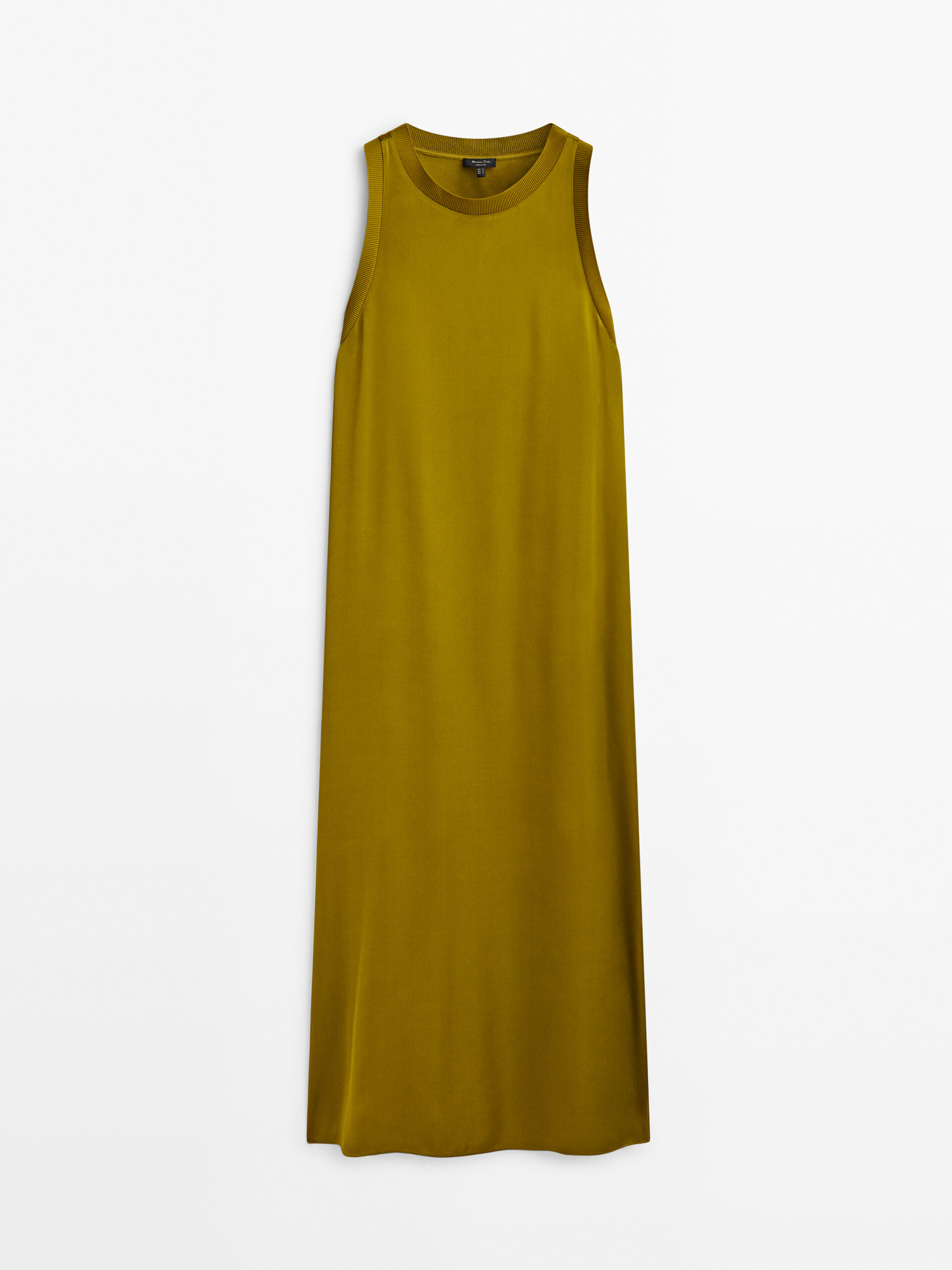 Massimo dutti hot sale green dress