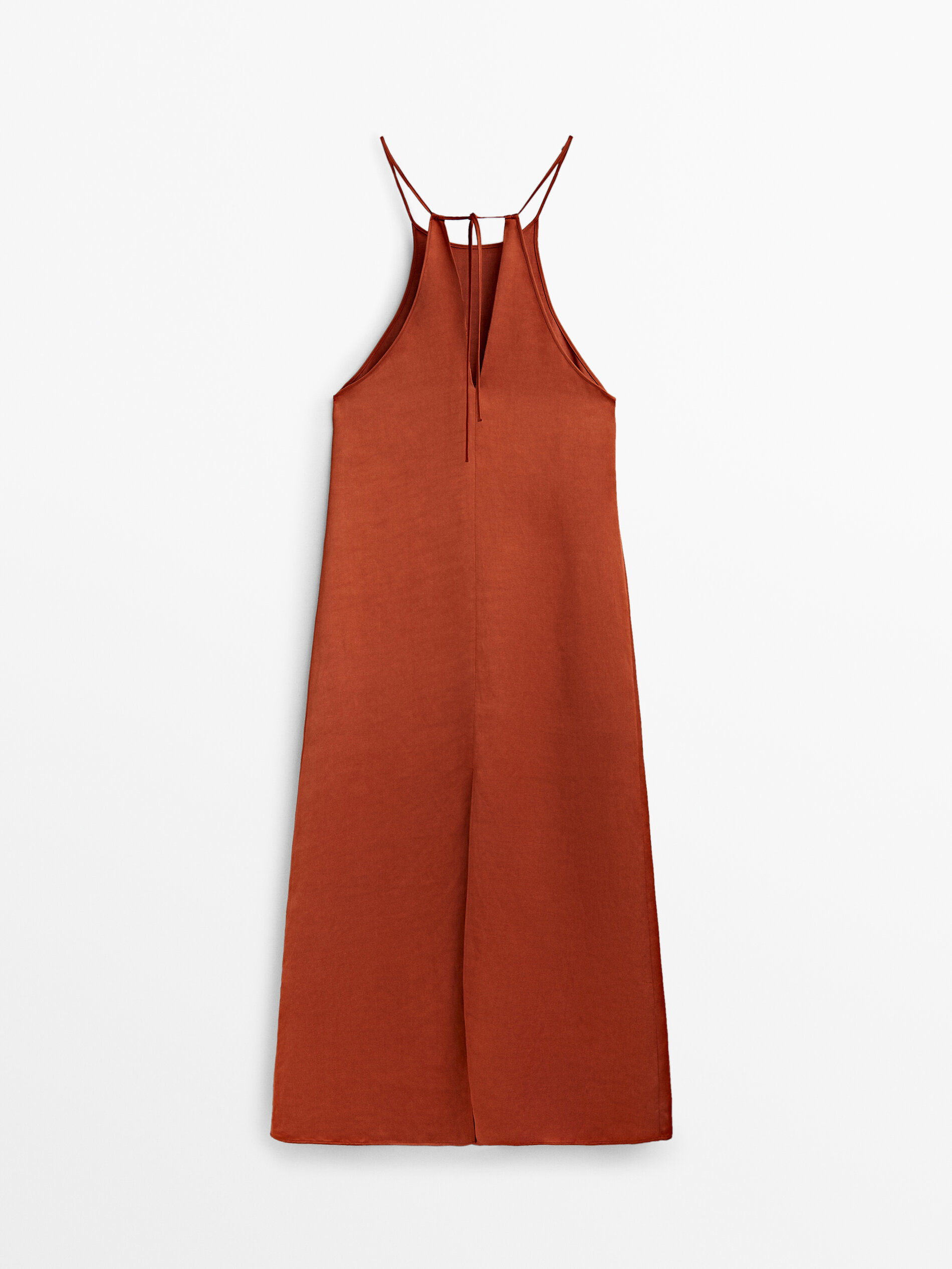 Massimo dutti red jumpsuit clearance
