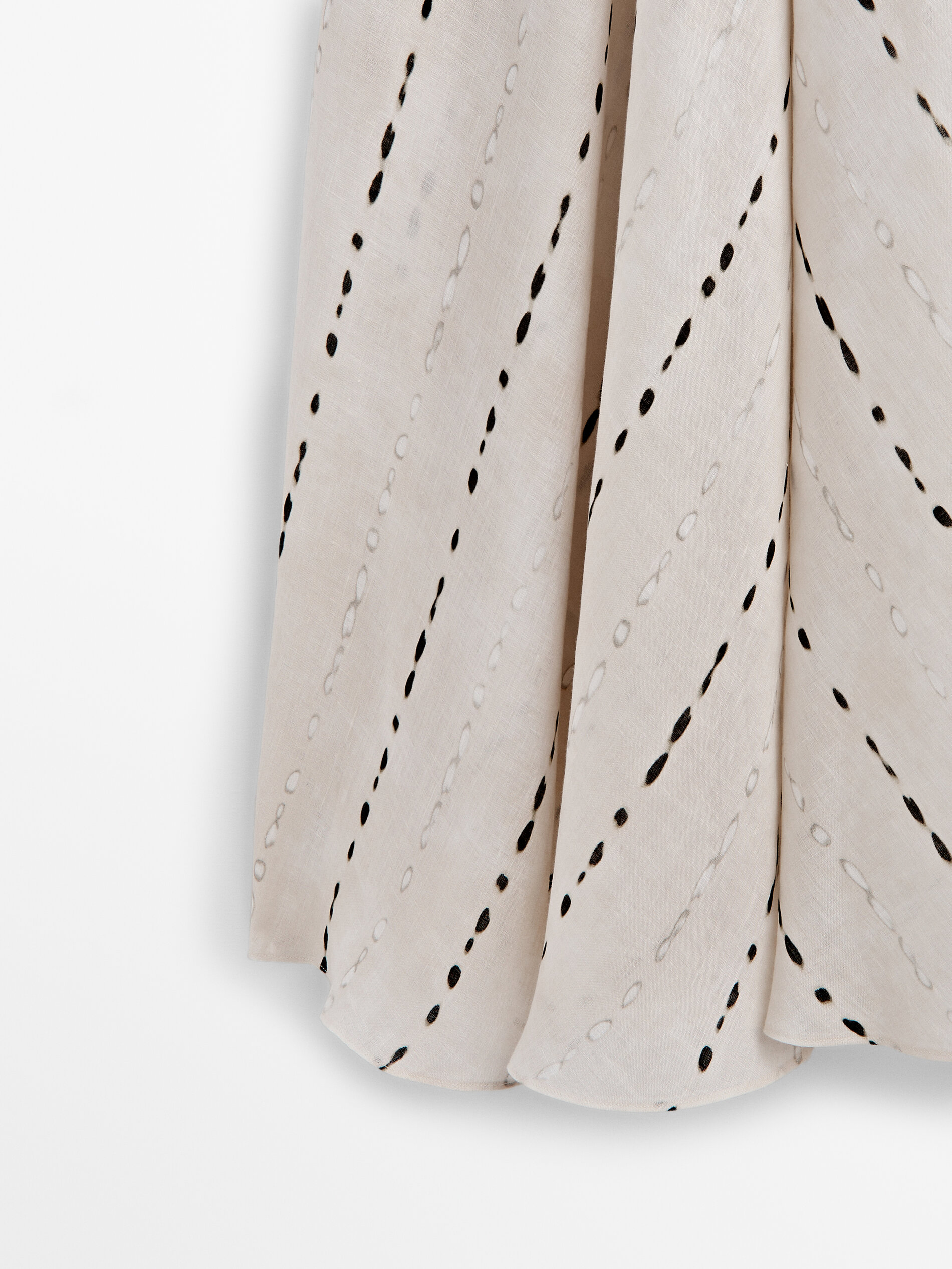 Polka dot hotsell dress massimo dutti