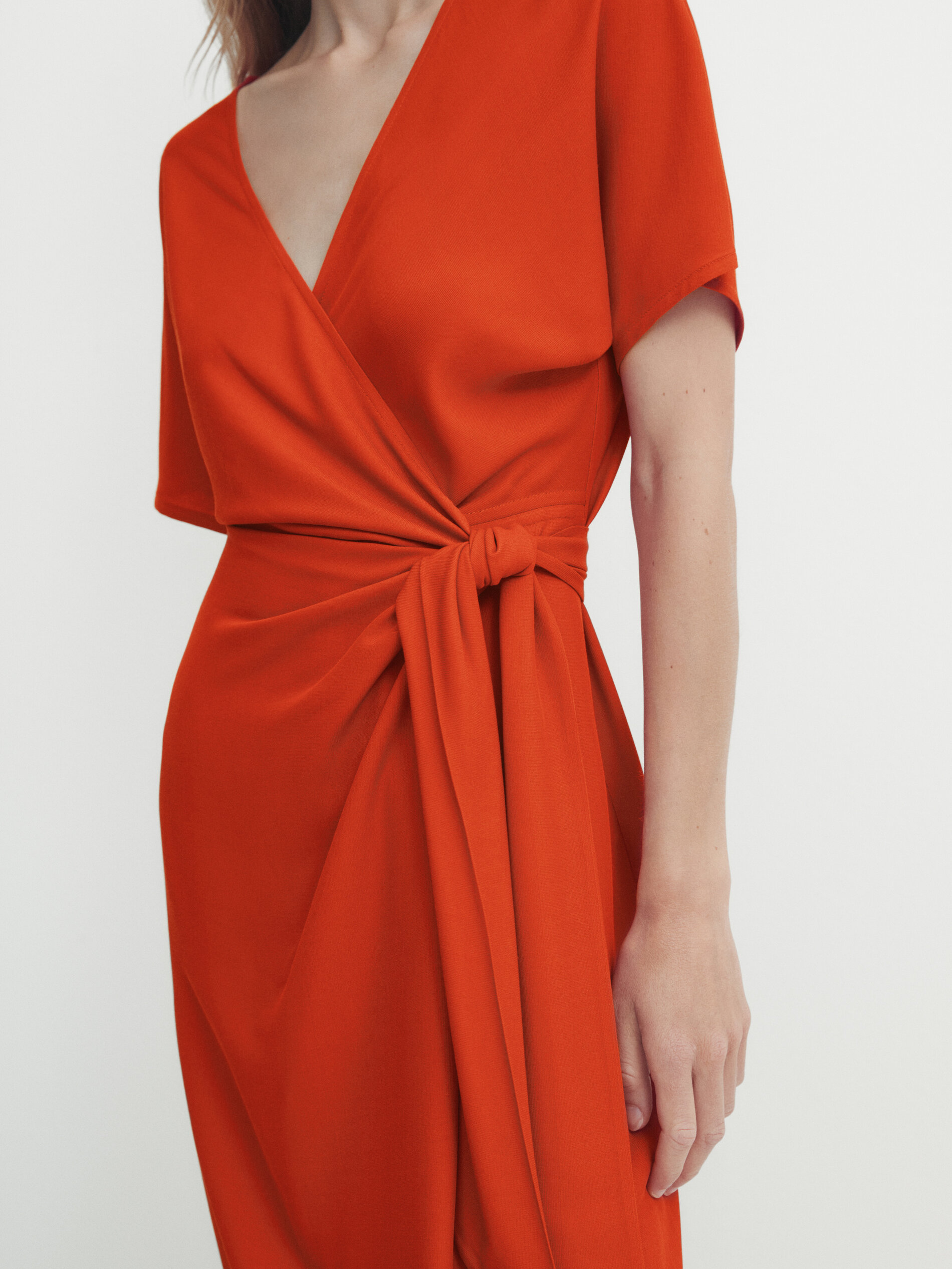 Robe clearance midi portefeuille