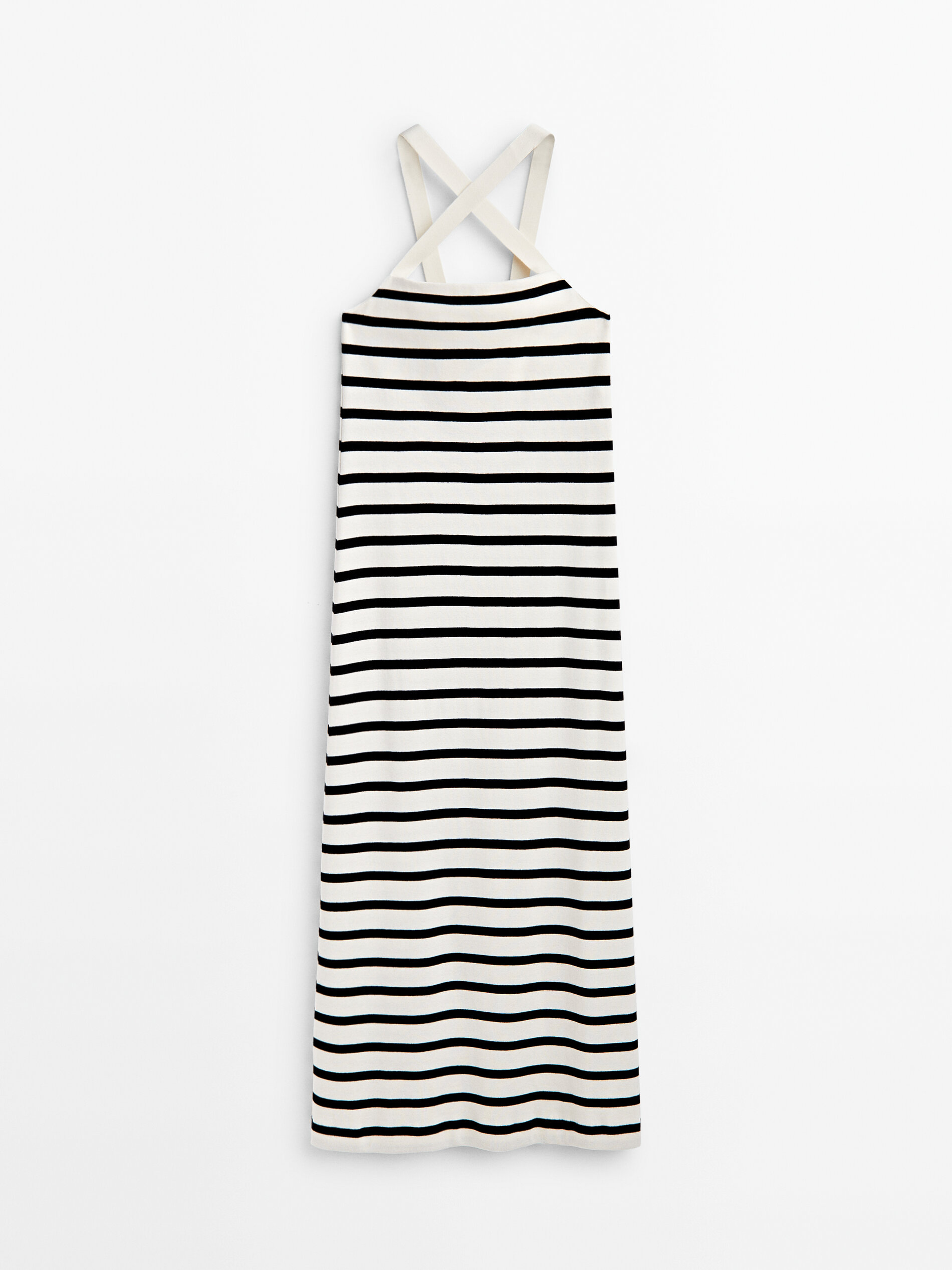 Vestido rayas sales massimo dutti