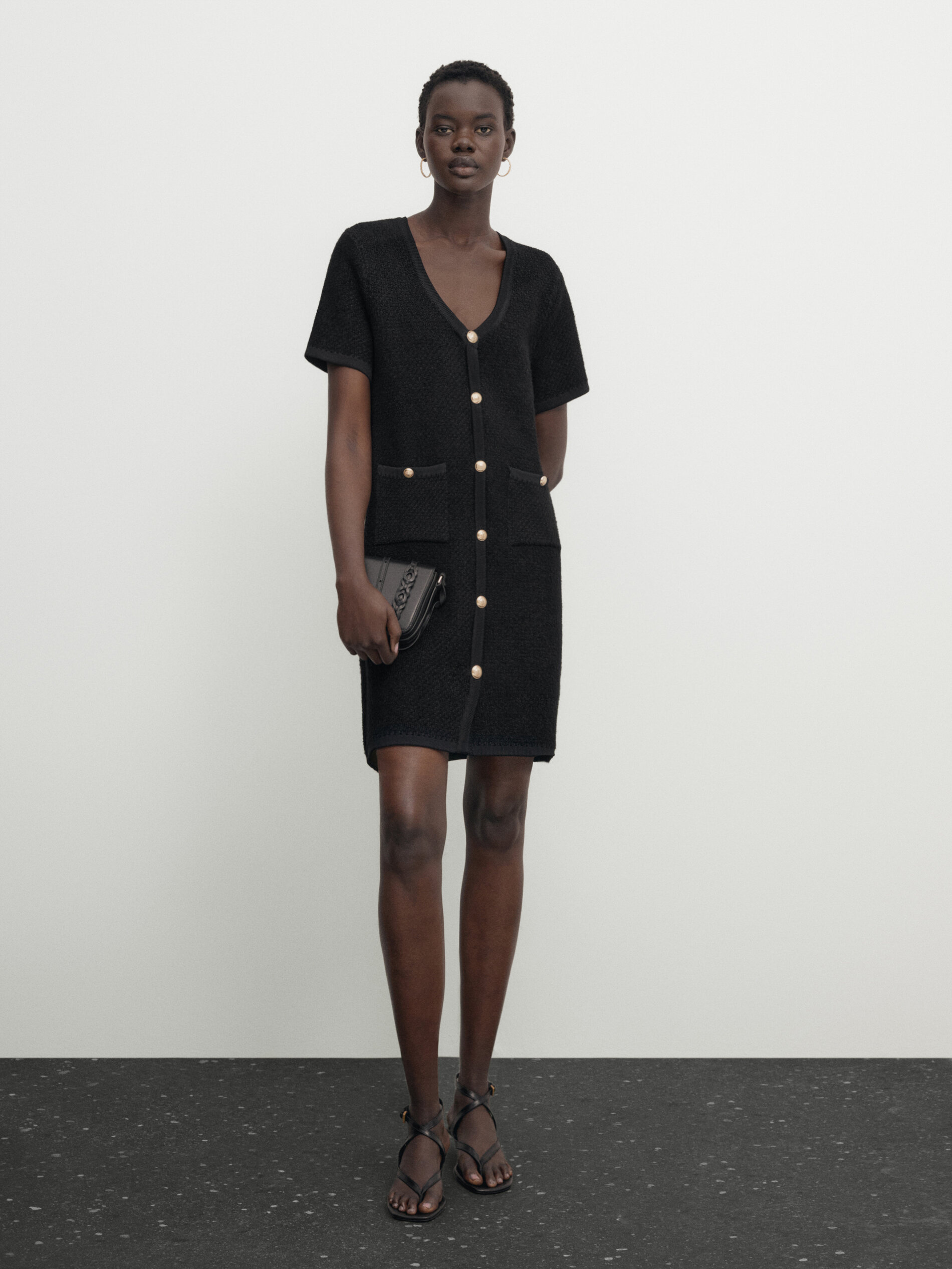 Dress with buttons new arrivals