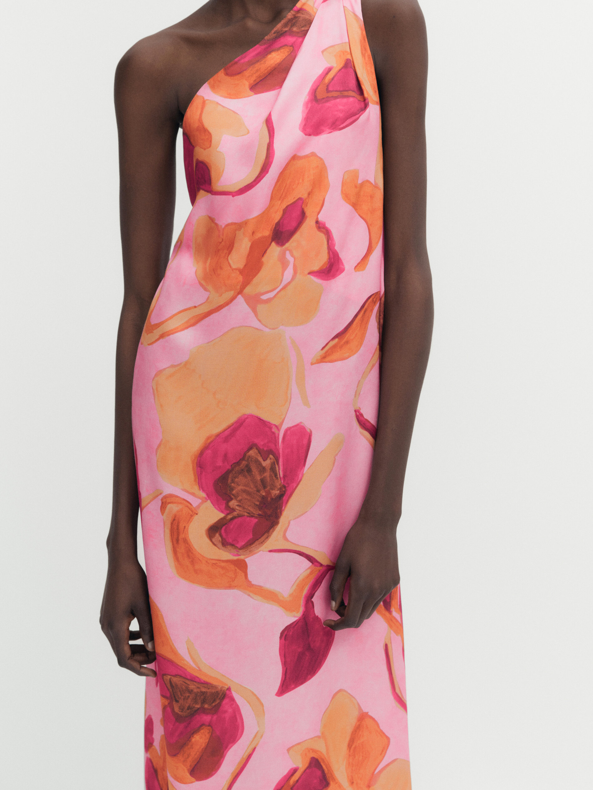 Massimo dutti floral print dress clearance