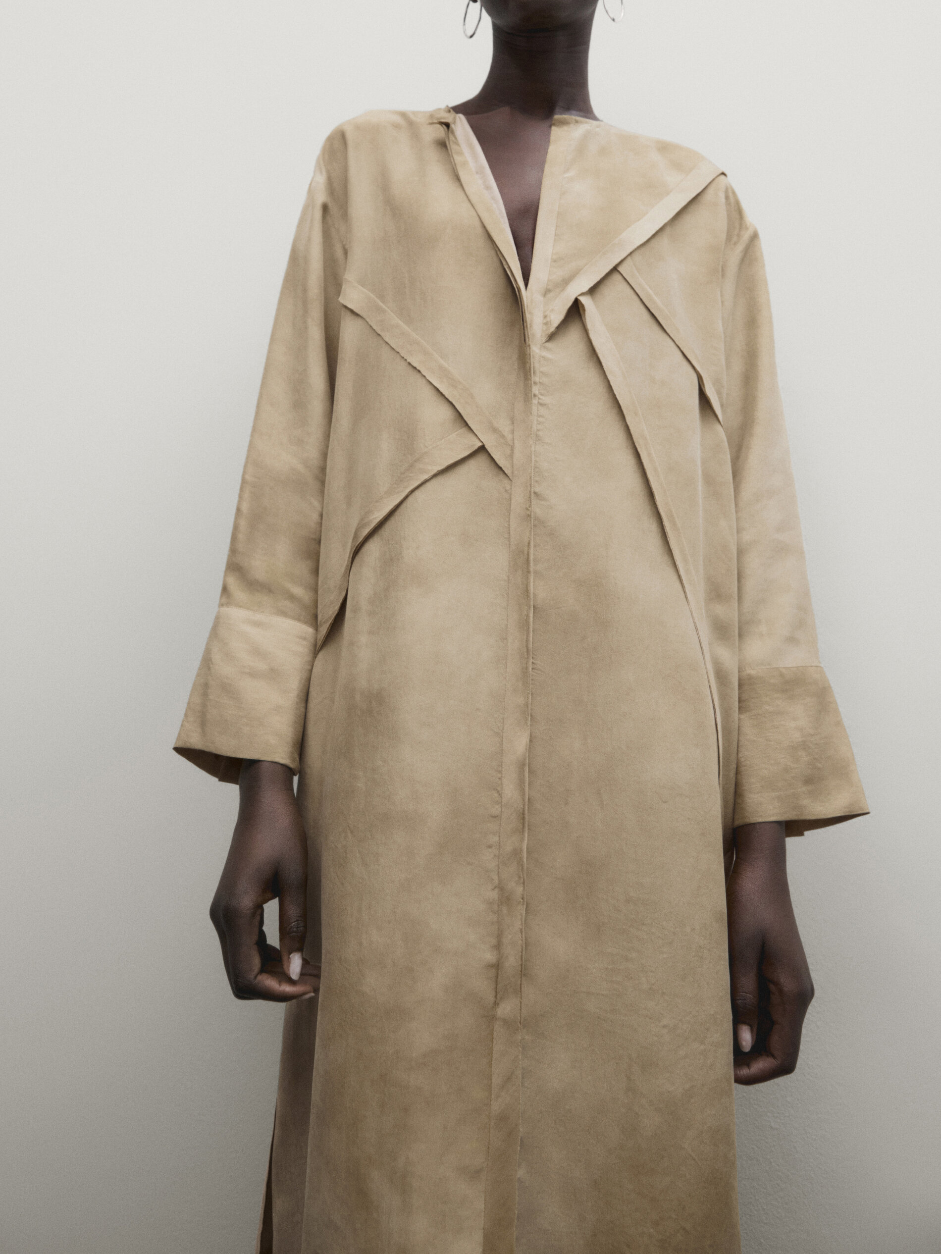 Massimo dutti deals silk dress