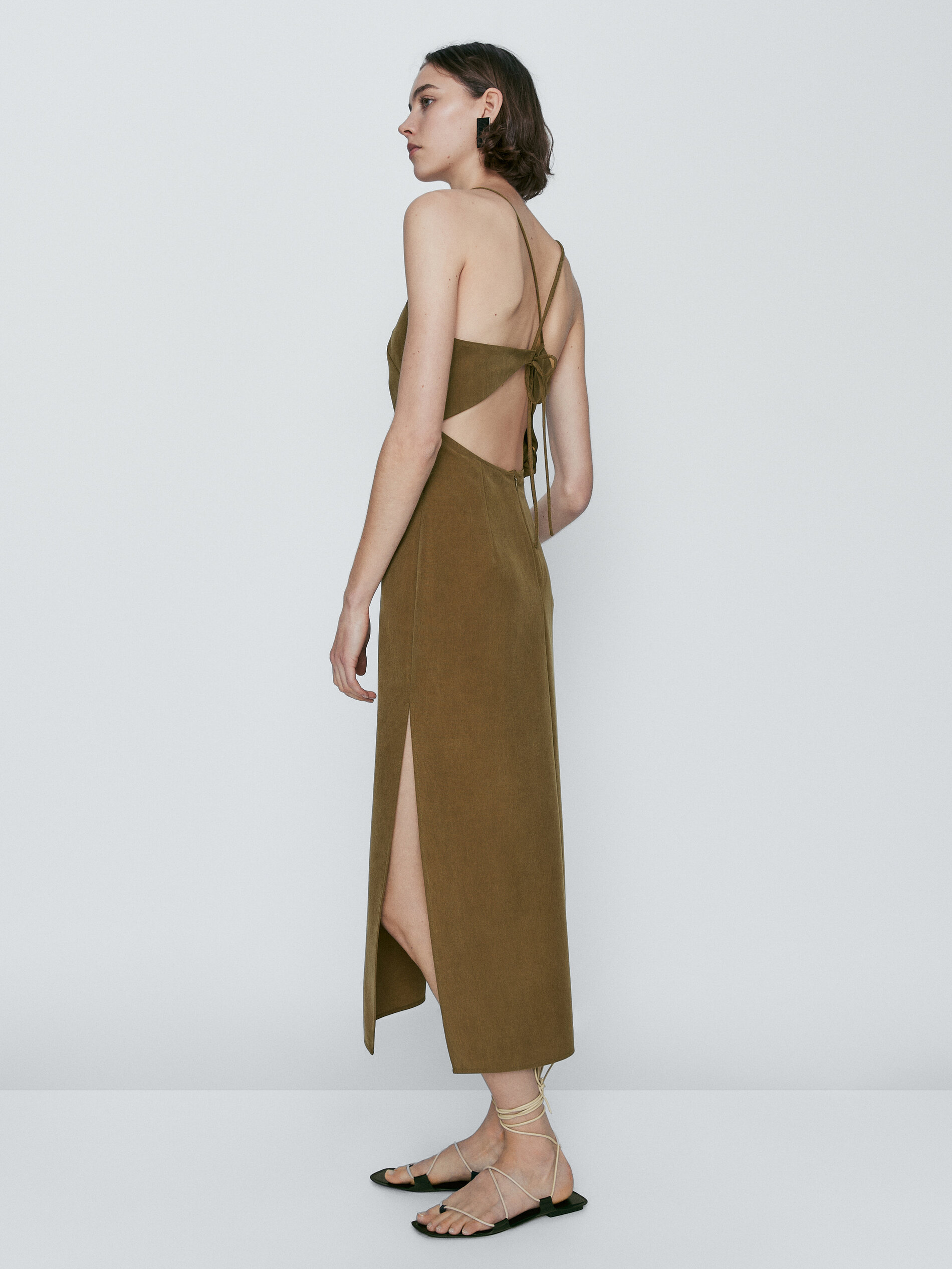 Vestido tirantes store midi