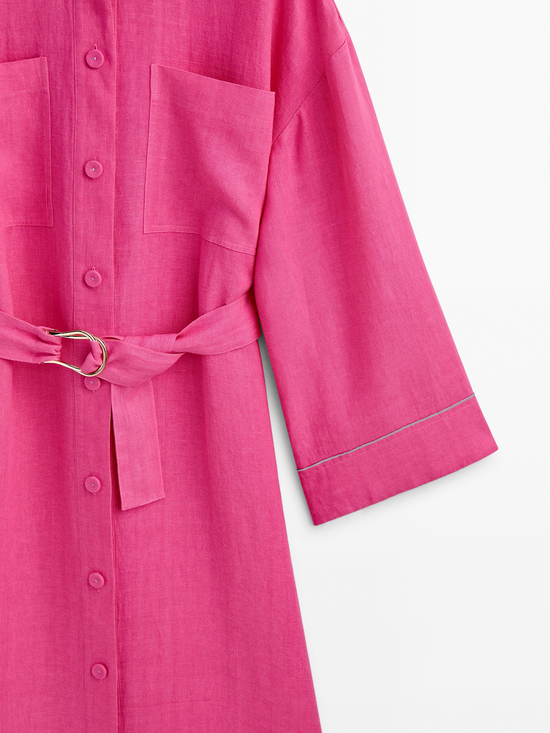 Massimo dutti deals pink coat