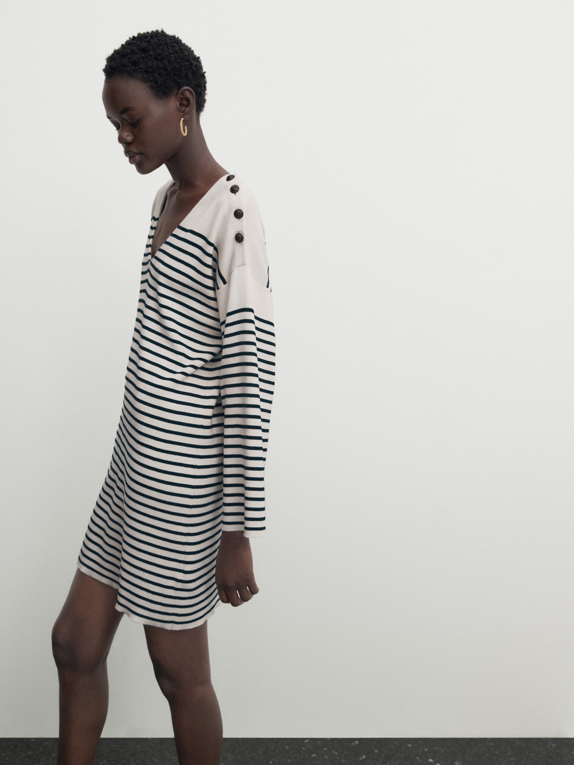 Massimo dutti deals striped dress