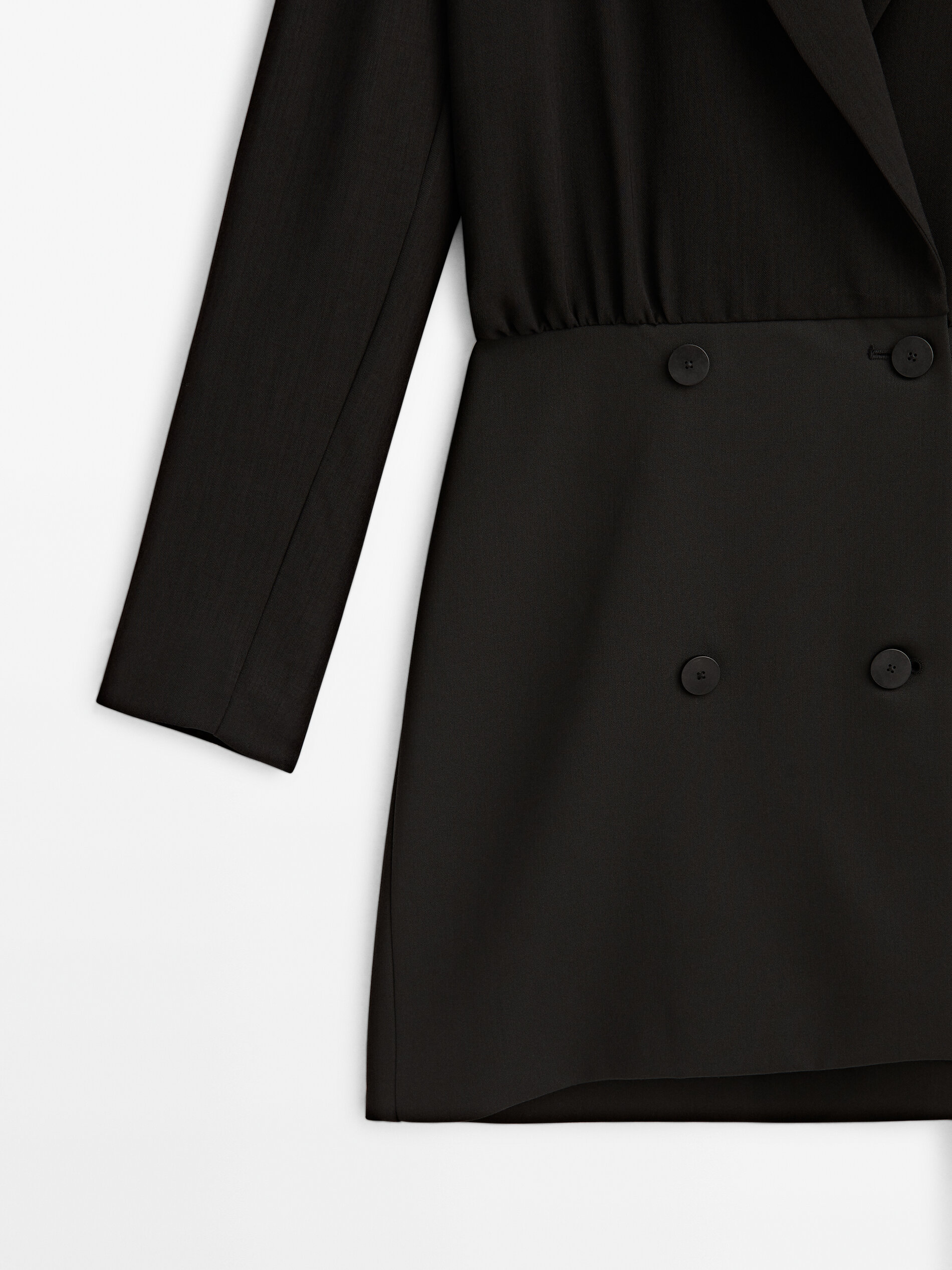 Massimo dutti on sale double breasted dress