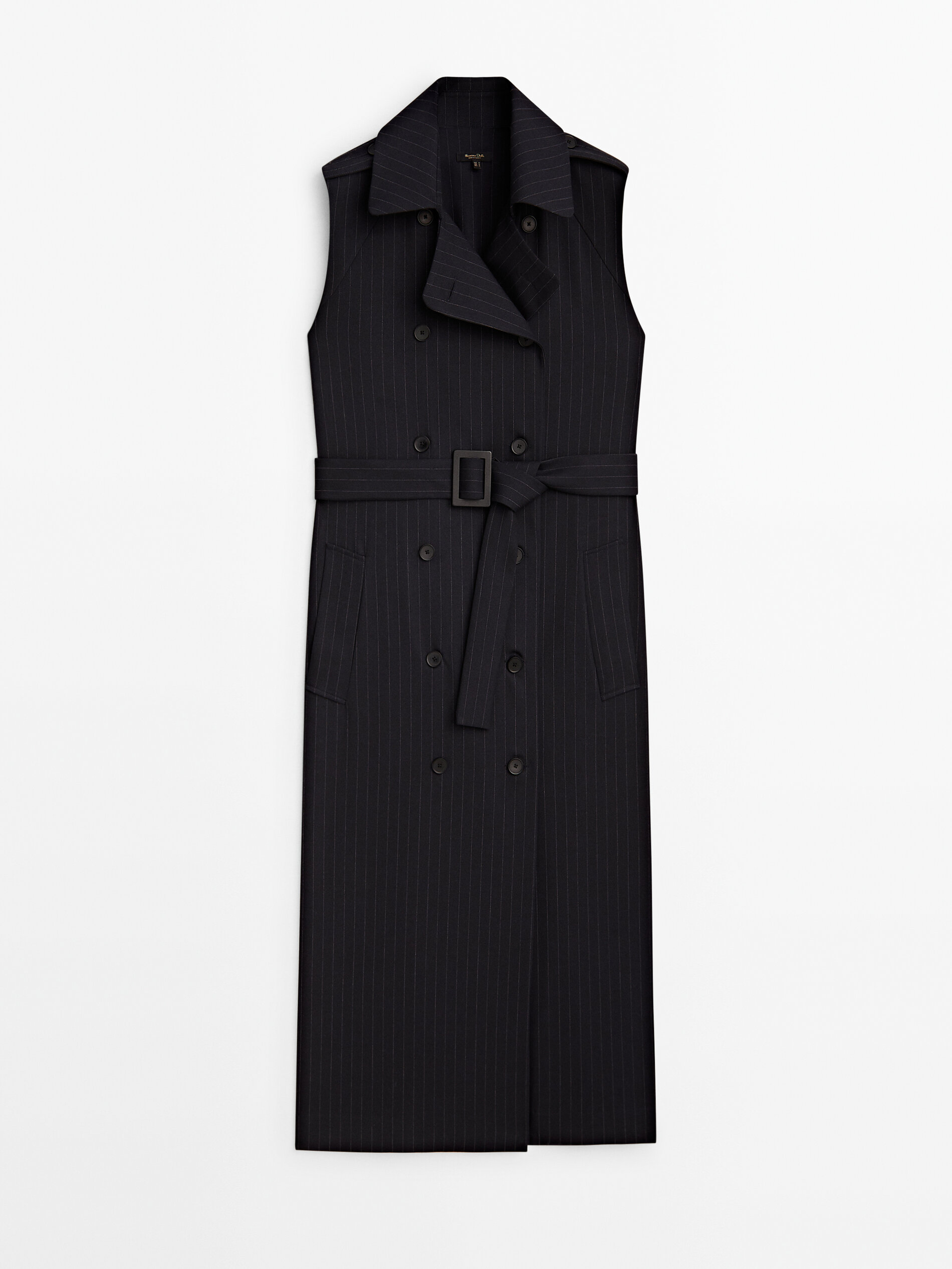 Massimo dutti outlet double breasted dress
