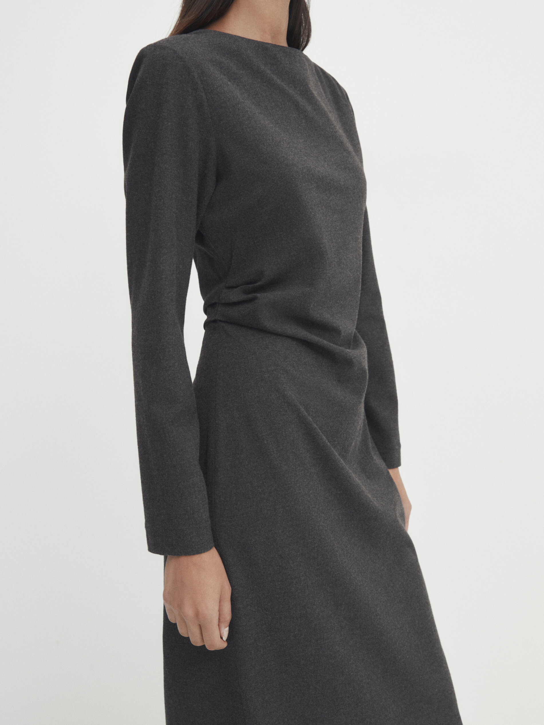 Massimo dutti long dress online