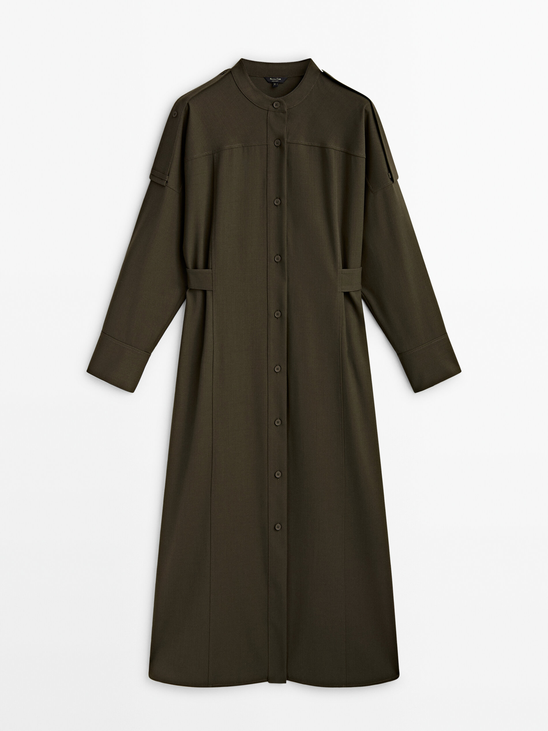 Massimo dutti shirt dress new arrivals