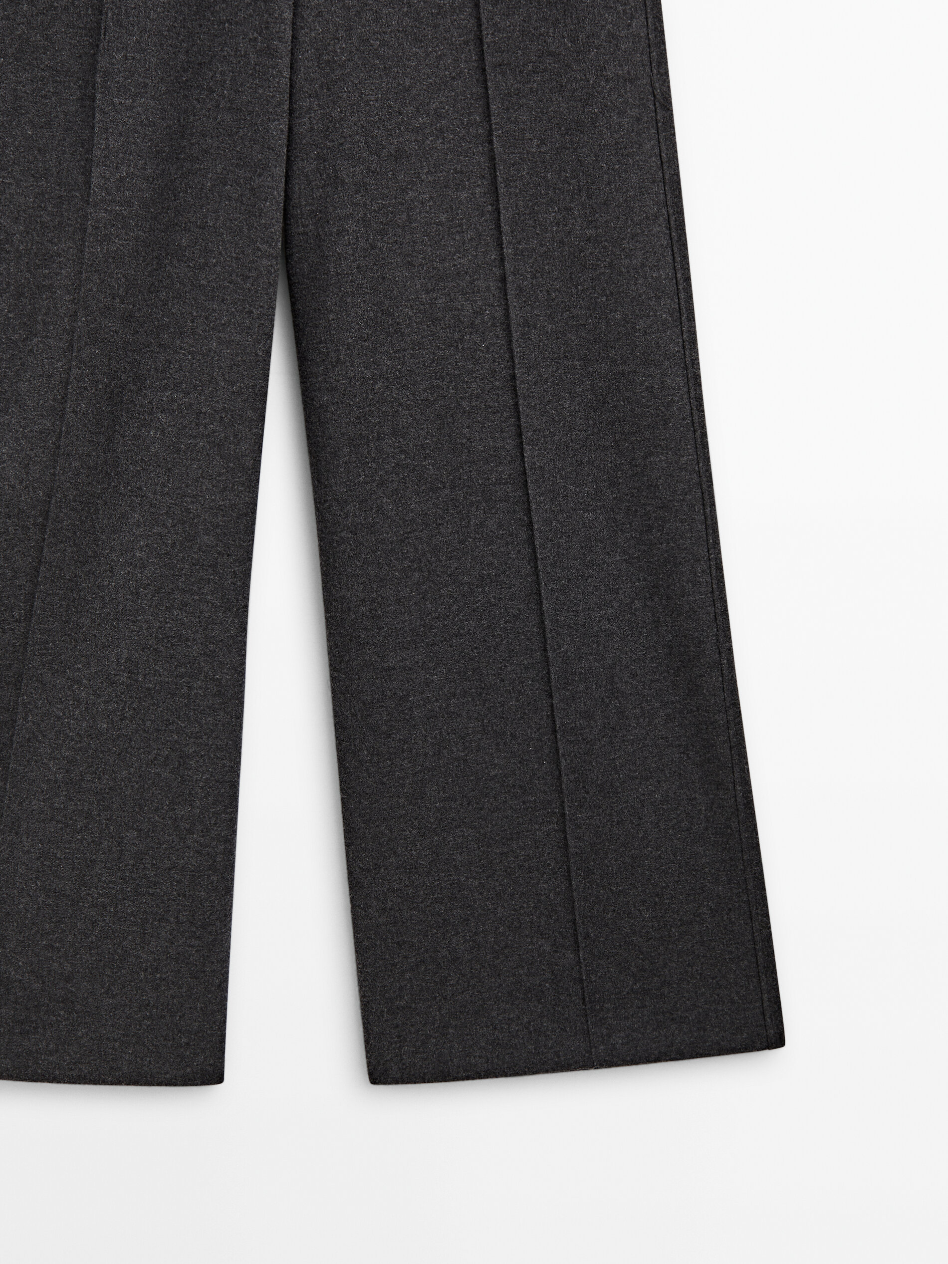 Combinaison pantalon large avec de la laine