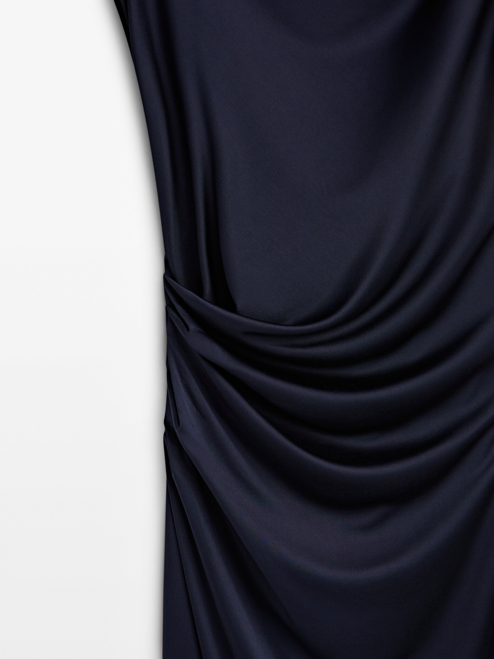 Massimo dutti blue top dress
