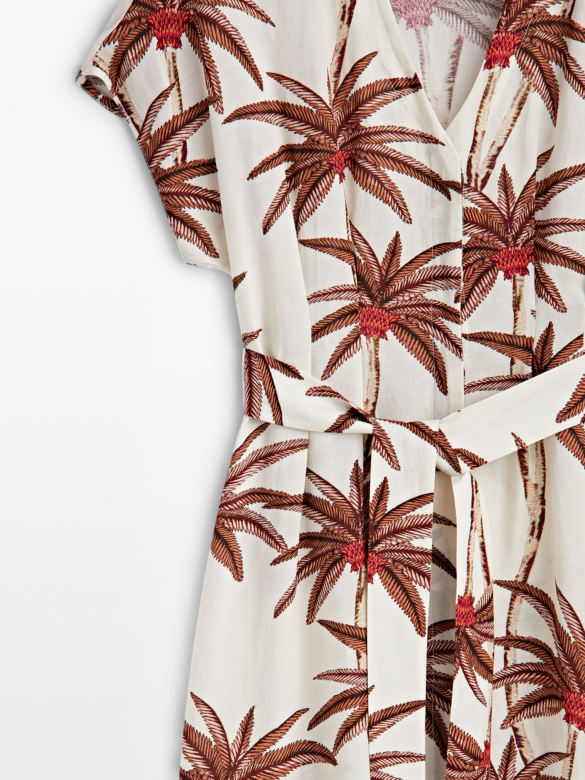 H&m palm deals tree dress