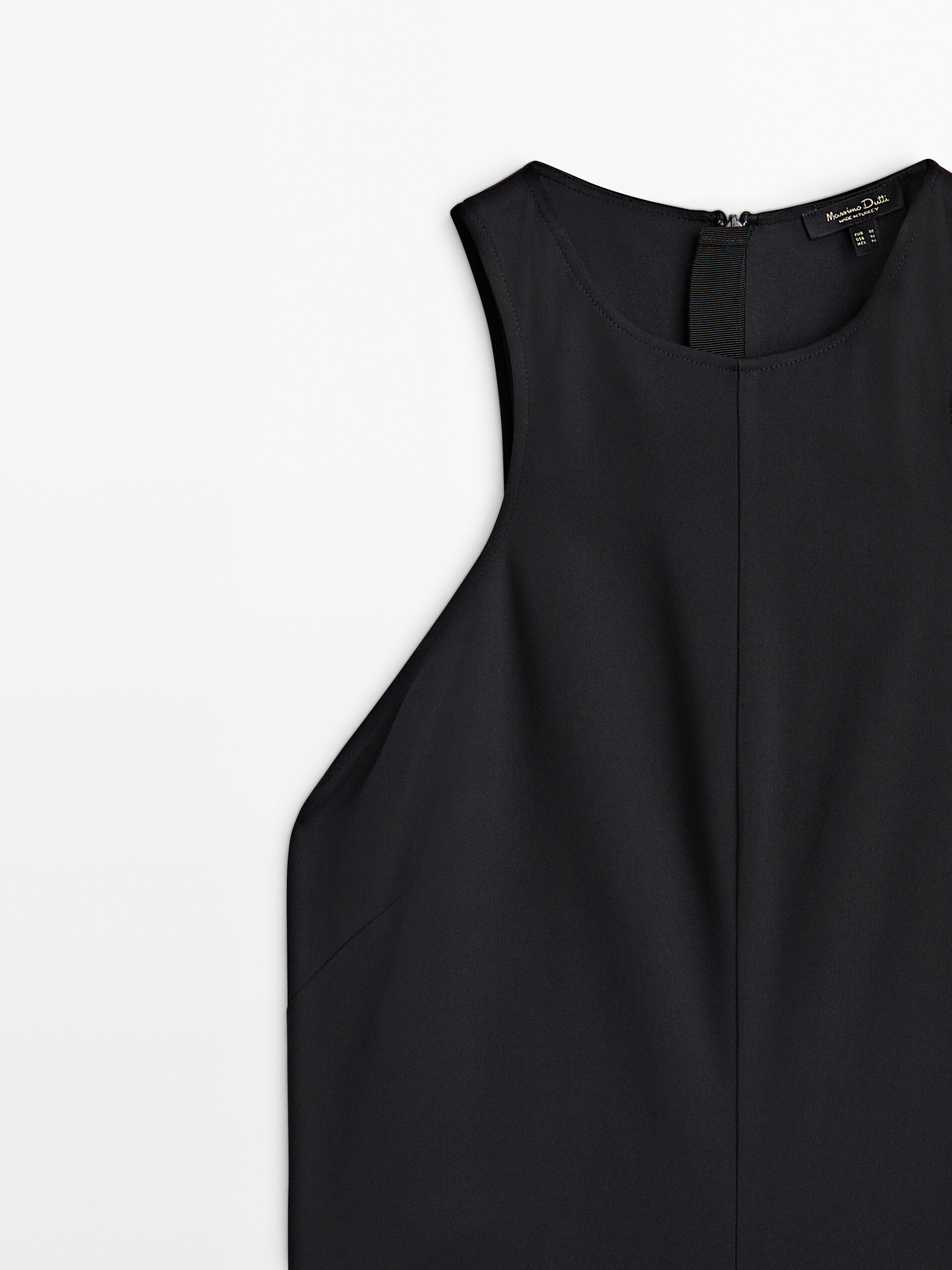Massimo dutti jumpsuit black online