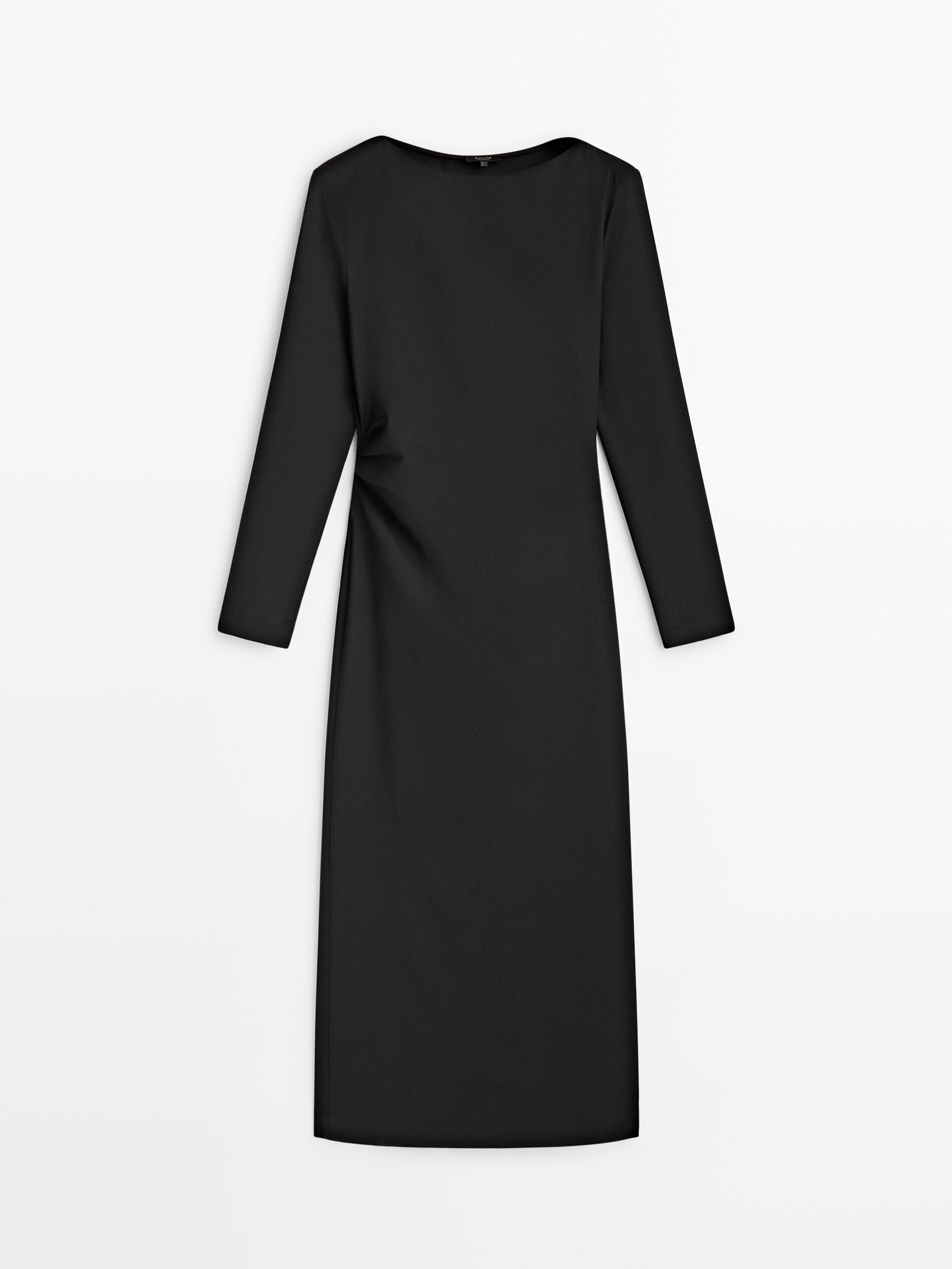 Vestido negro massimo dutti store