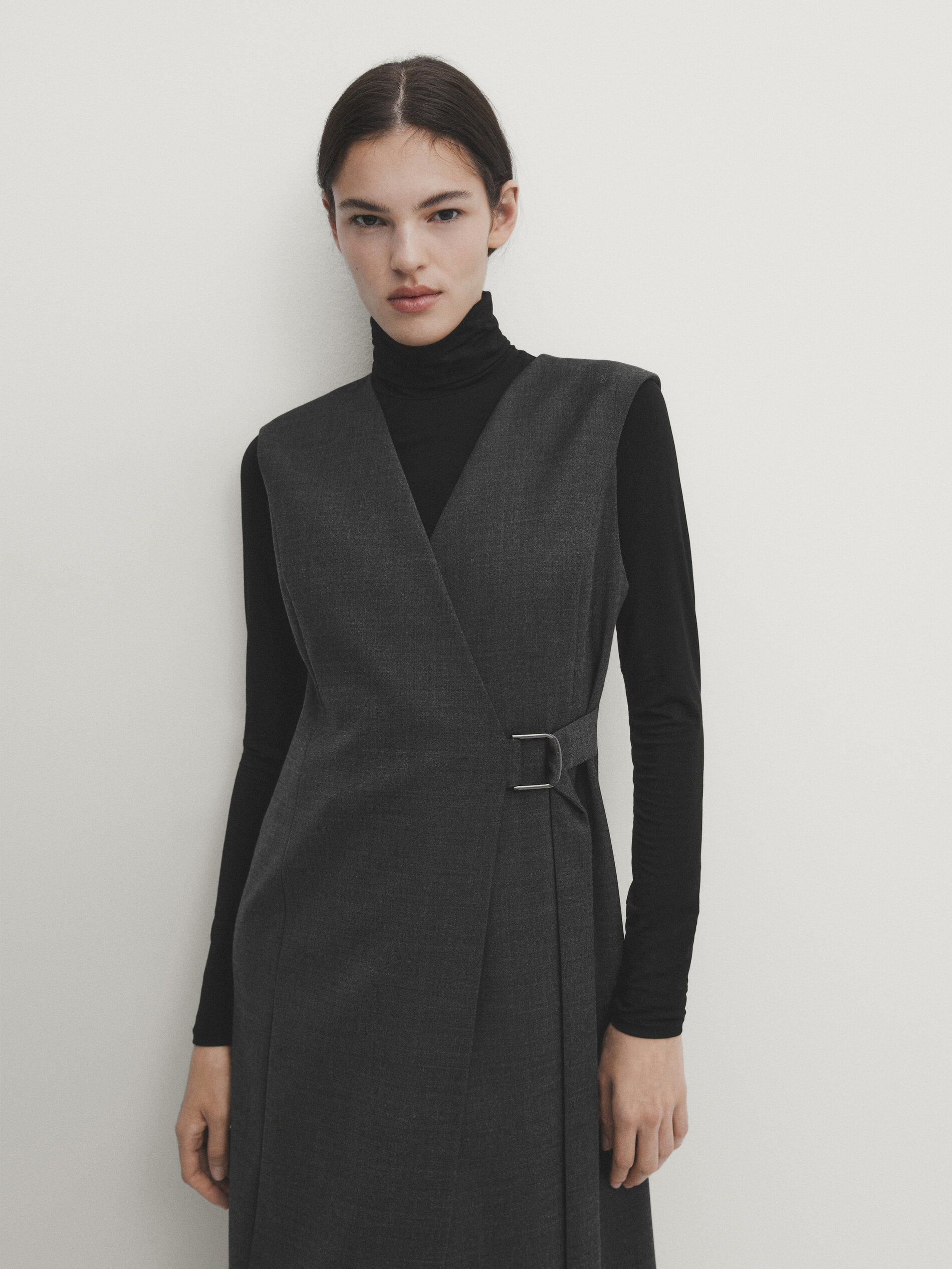 Robe veste sales sans manche