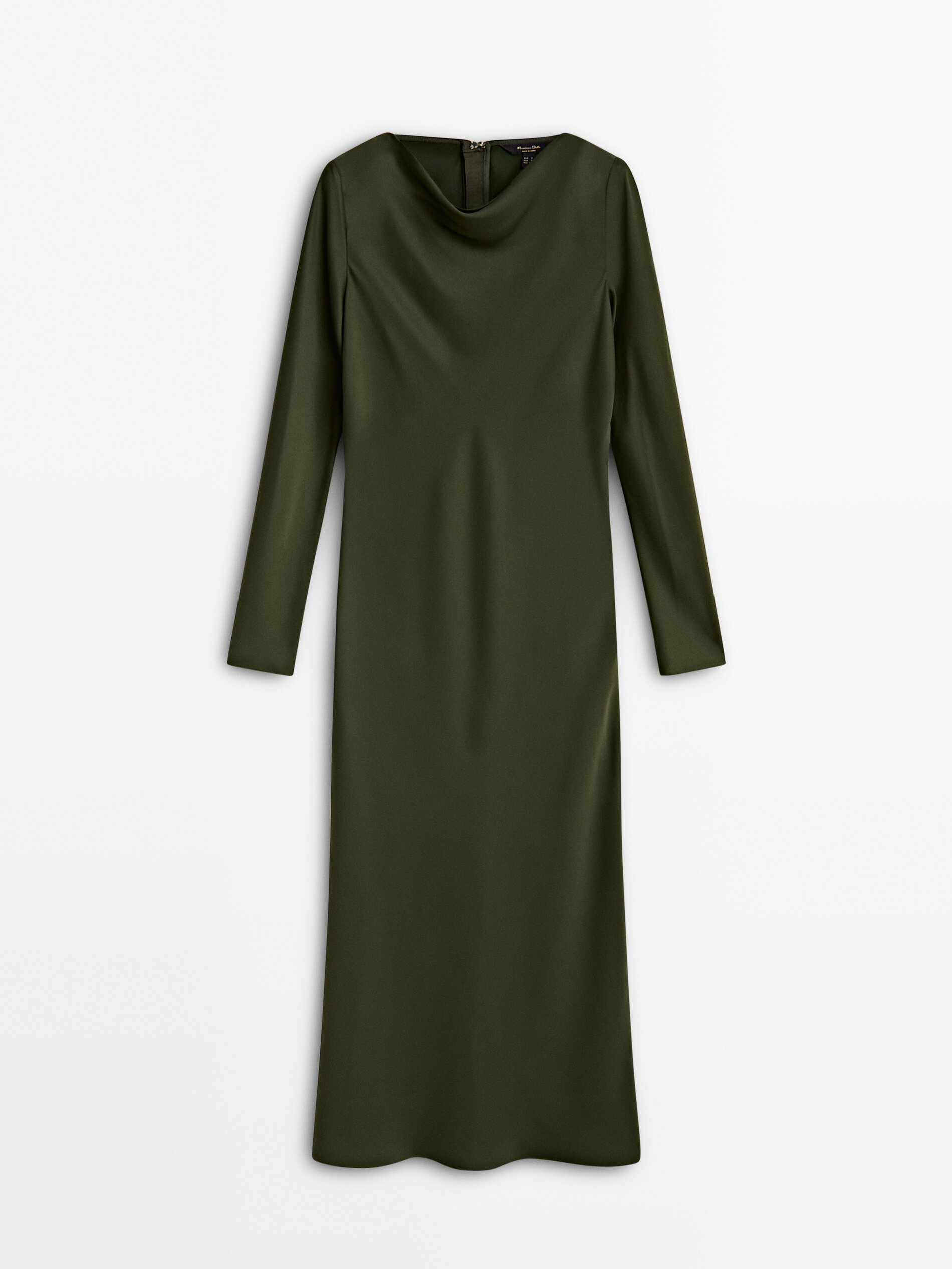 Massimo dutti silk deals dress