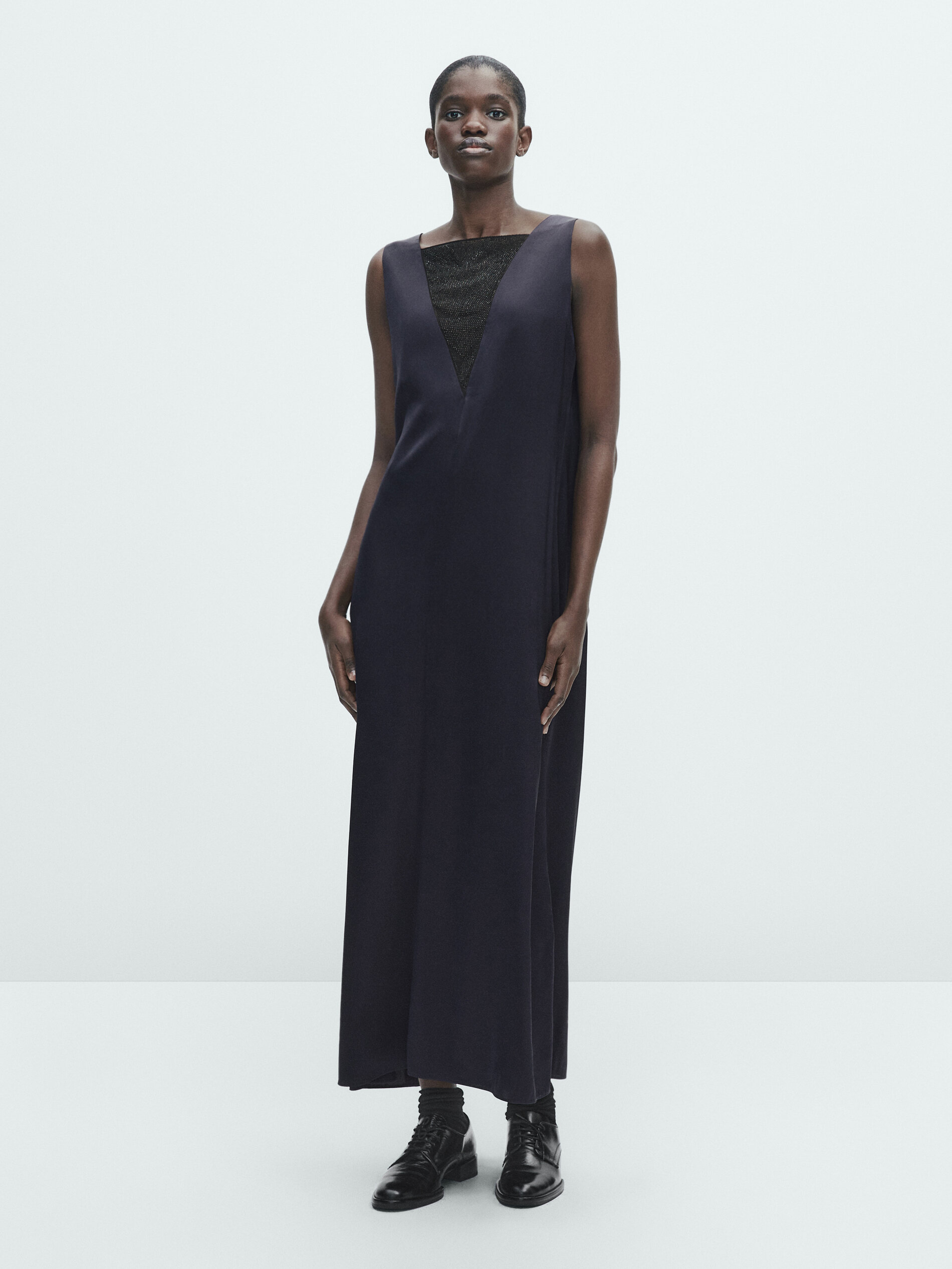 Robe longue massimo dutti clearance